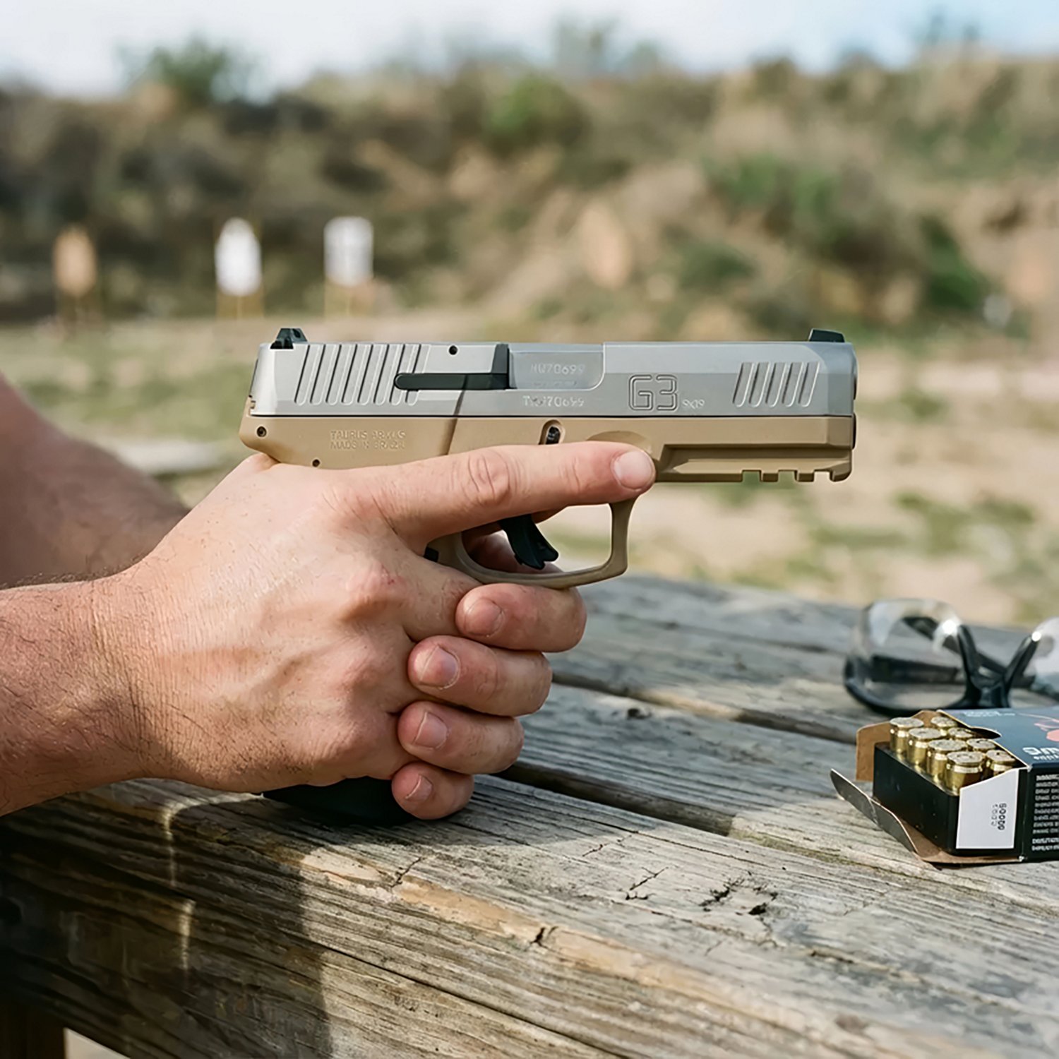 Taurus G3 9mm 4 in 15-Round Steel Slide Pistol - view number 2