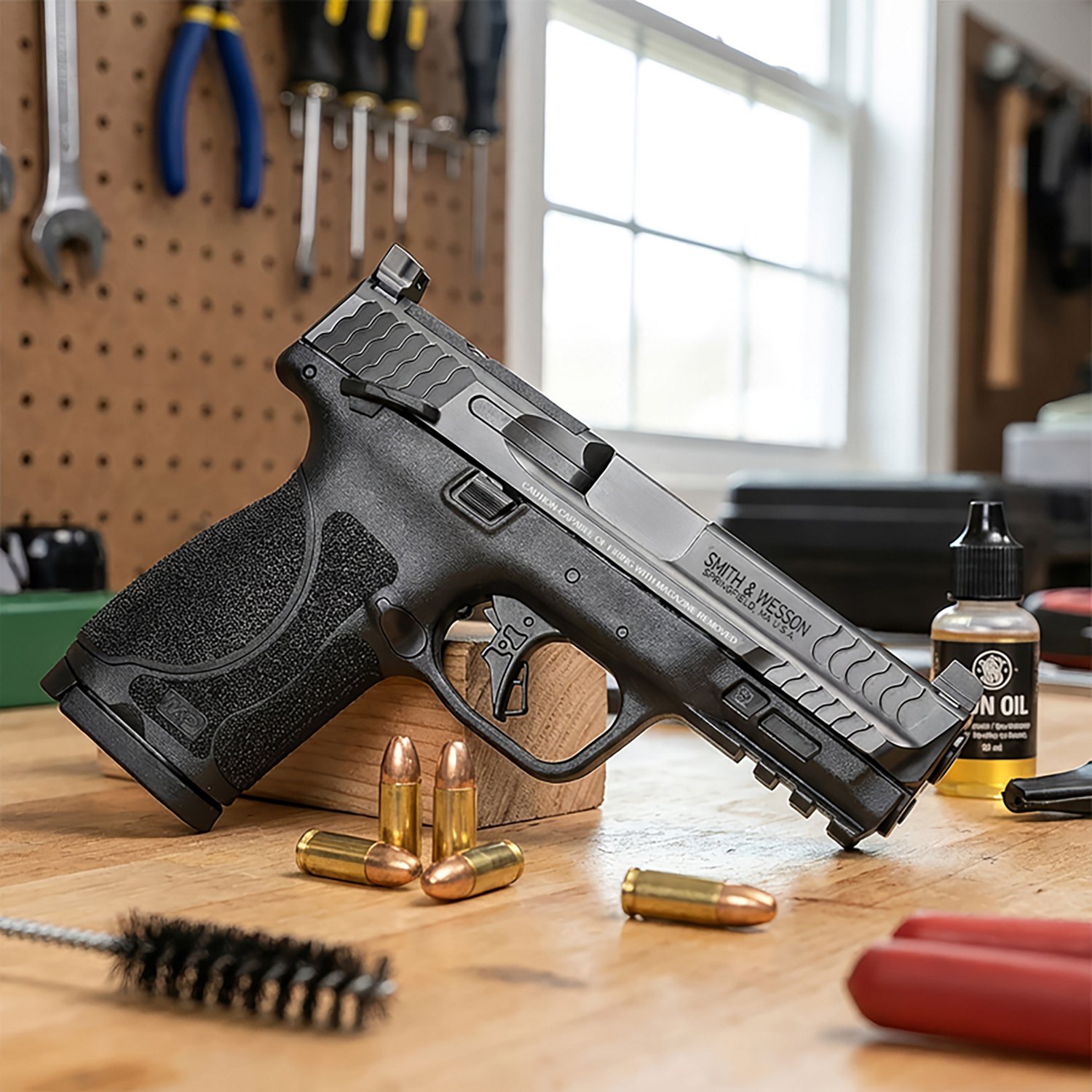 Smith & Wesson M&P M2.0 MA Compliant Compact 9mm Luger Striker Fired Pistol                                                      - view number 4