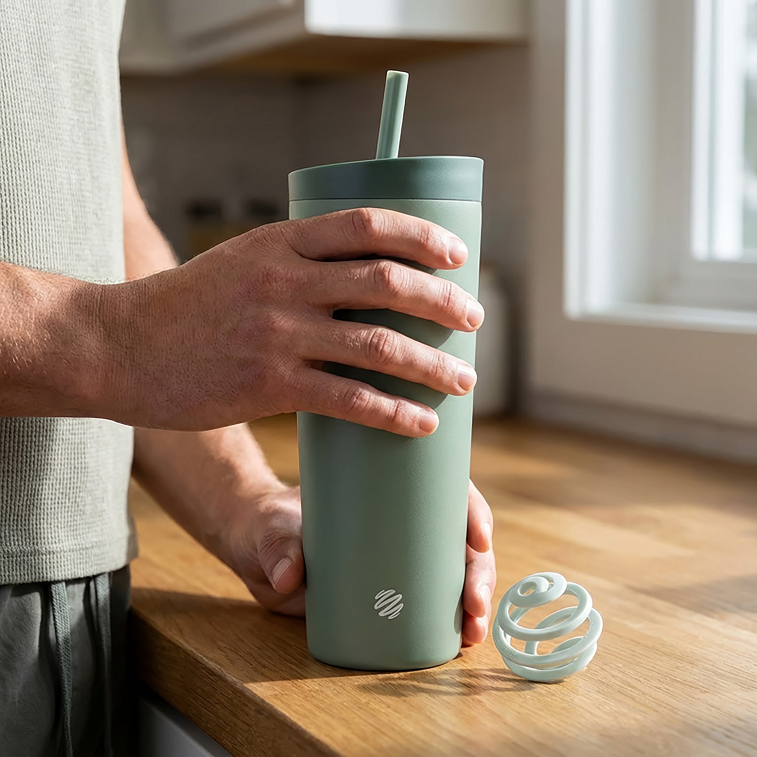 BlenderBottle 24 oz 2-in-1 Tumbler Shaker - view number 6