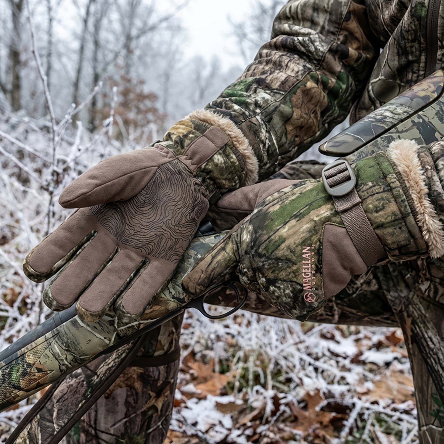 Magellan Outdoors Women's HuntGear Camo/Hunting OZARK 2.0 Heavy Weight Fingered Glove - view number 2