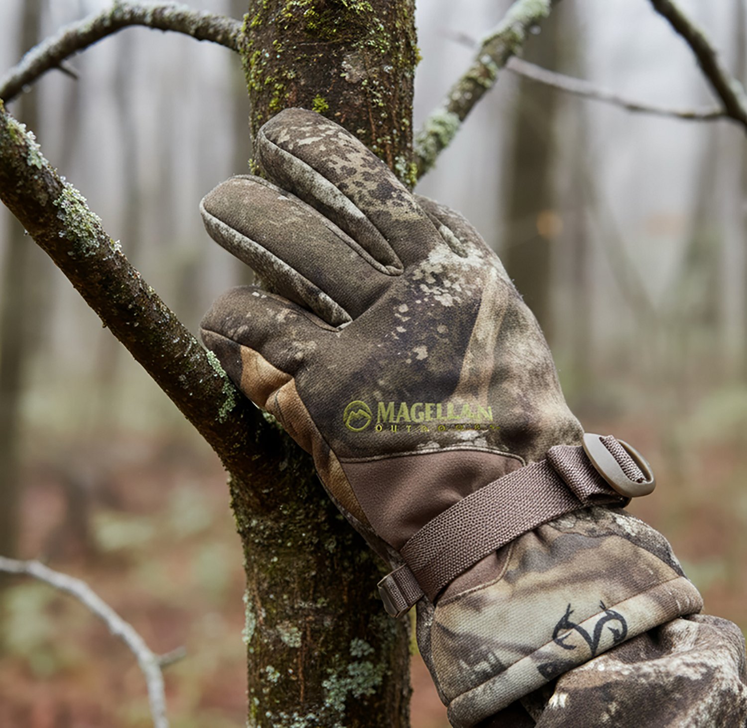 Magellan Outdoors Youth HuntGear Camo/Hunting OZARK 2..0 Heavy Weight Fingered Glove - view number 2