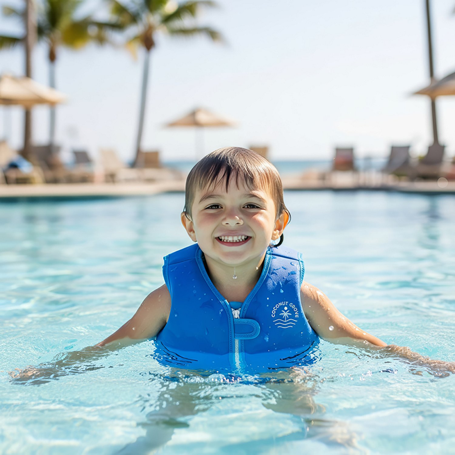 Coconut Grove Kids' Finn the Shark Float Vest                                                                                    - view number 3