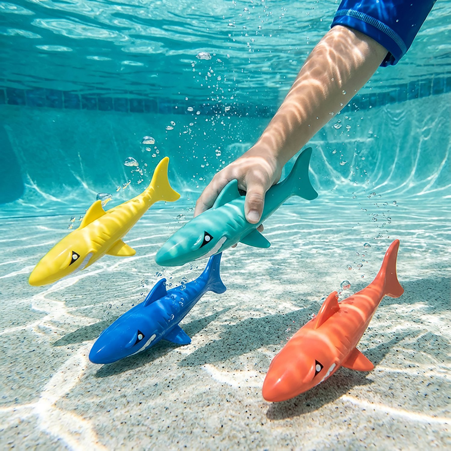 Coconut Grove Finn the Shark Dive Racers Set of 4                                                                                - view number 3