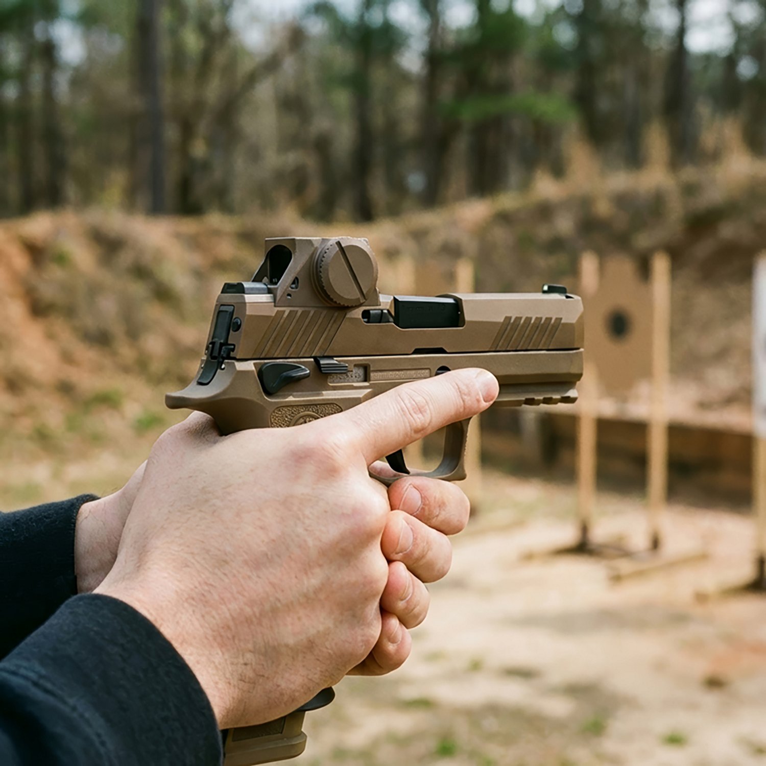 SIG SAUER P320 M18X 9mm Luger Pistol with RomeoM17 Red Dot Sight - view number 5