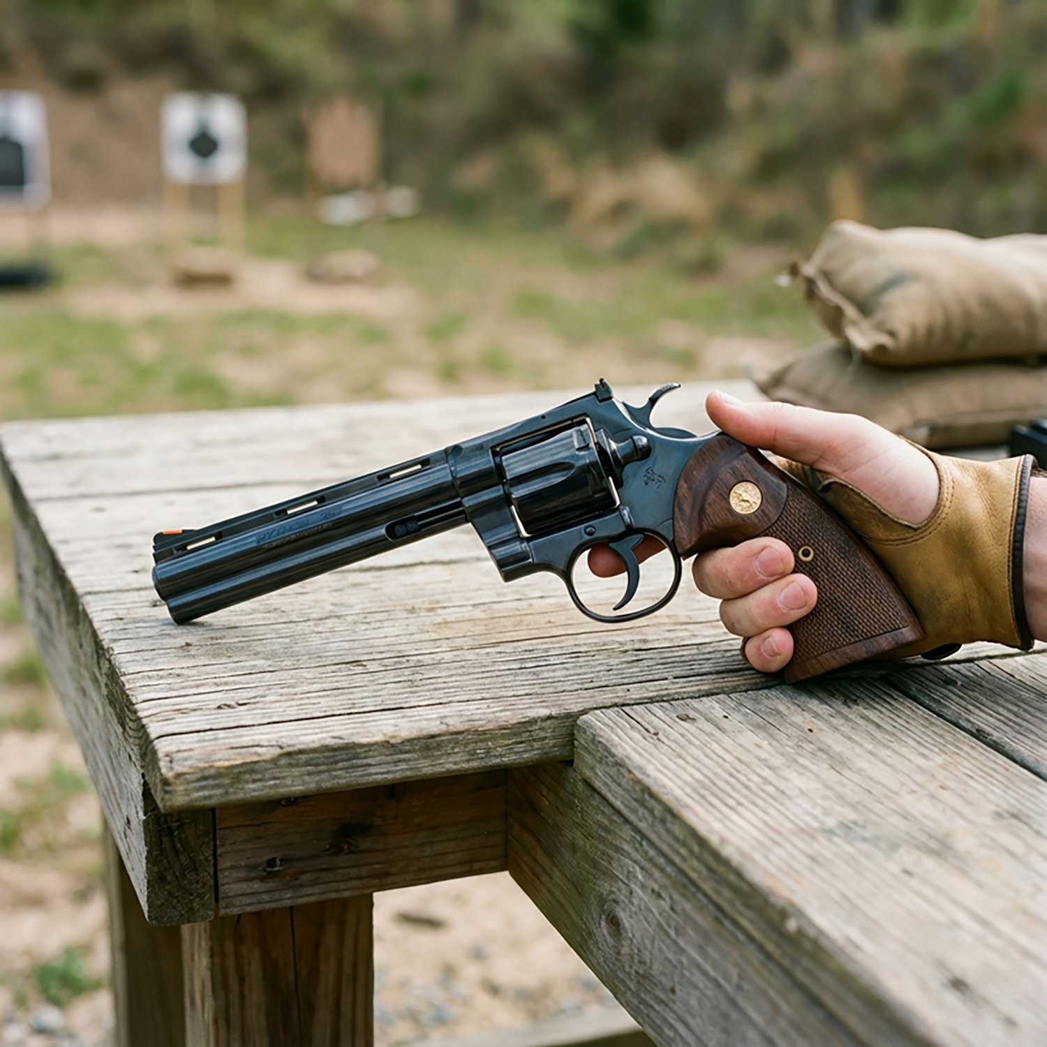 Colt Target Series Python .357 Magnum/.38 Special Revolver - view number 4