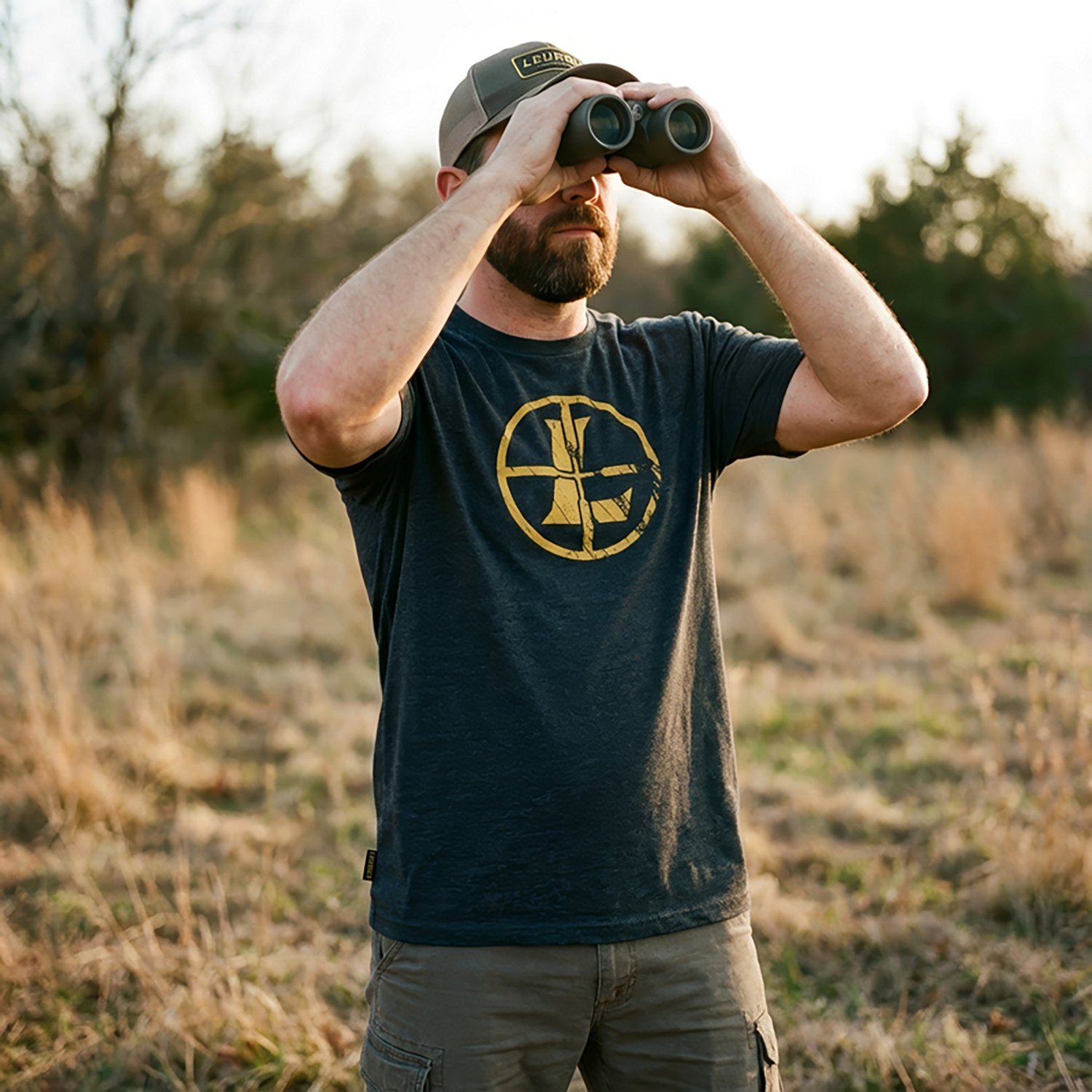 Leupold Men's Distressed Reticle T-shirt - view number 8