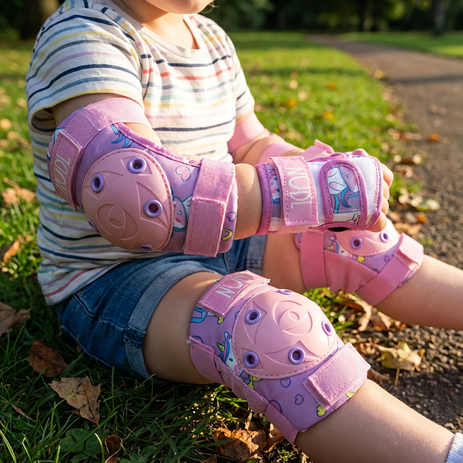 NUDL Toddlers' Unicorn Elbow and Knee Pad Set - view number 7