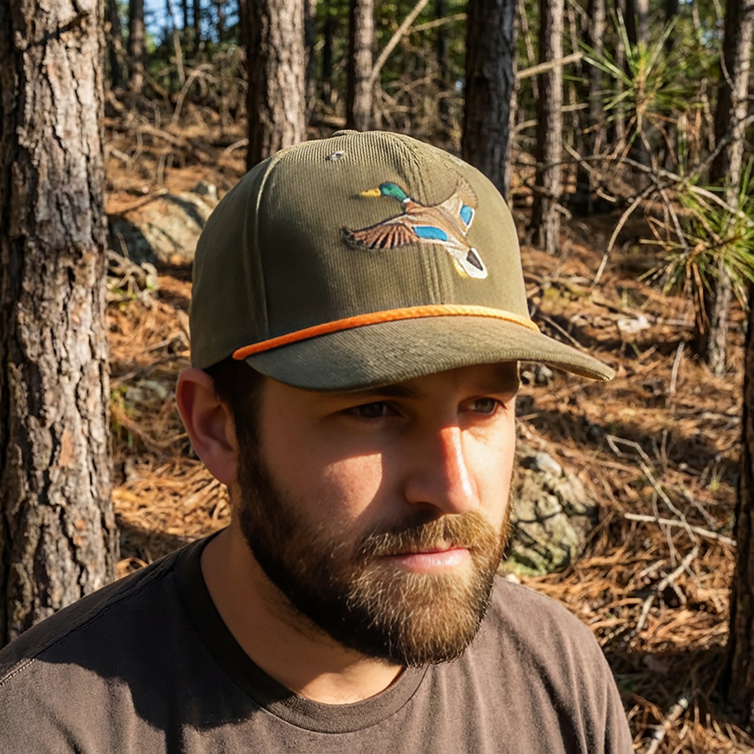 Paramount Apparel Corduroy Mallard Rope Cap - view number 3