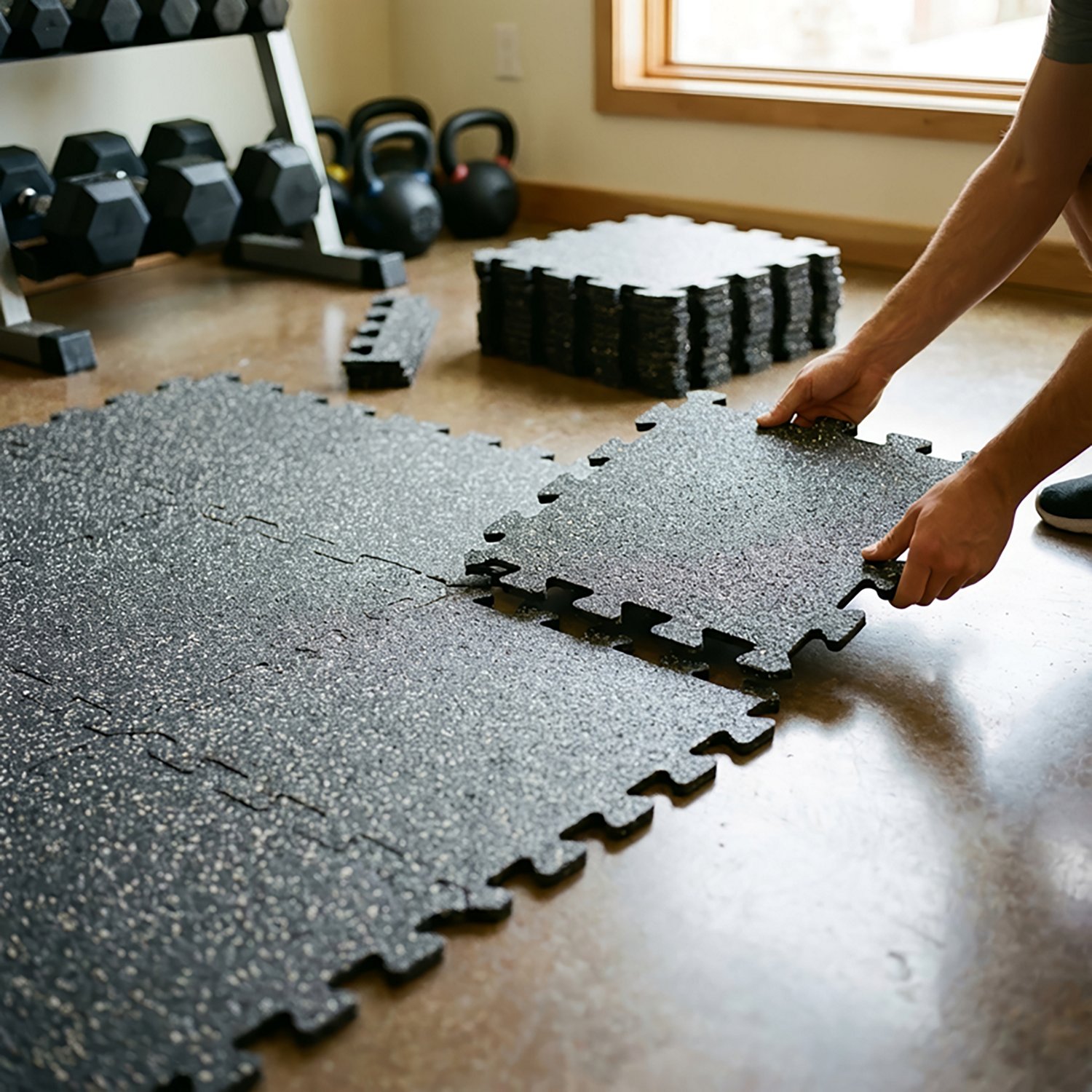 BCG Sport Rubber Gym Tiles - view number 3