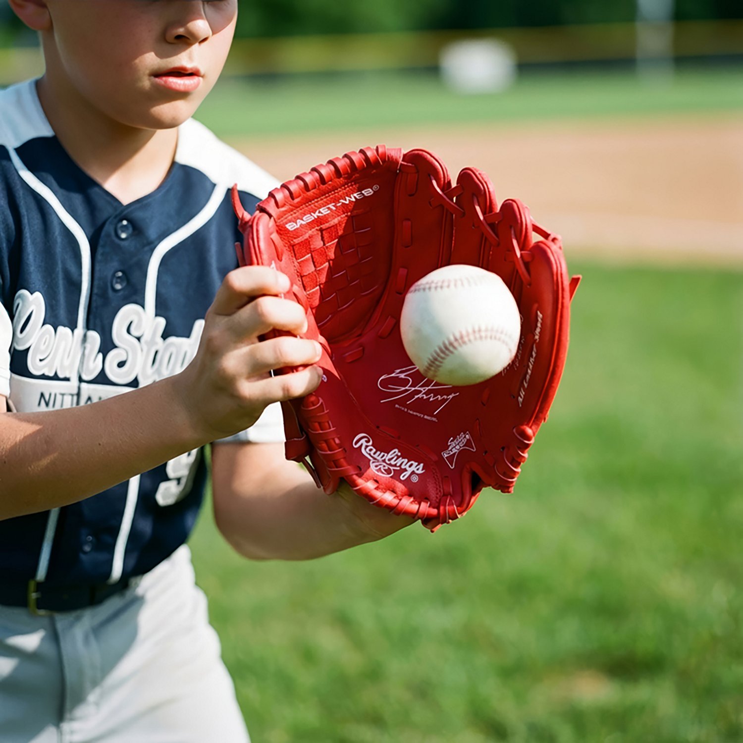 Rawlings 10 in Kids' Mark of a Pro Lite Bryce Harper Fielding Baseball Glove - view number 6