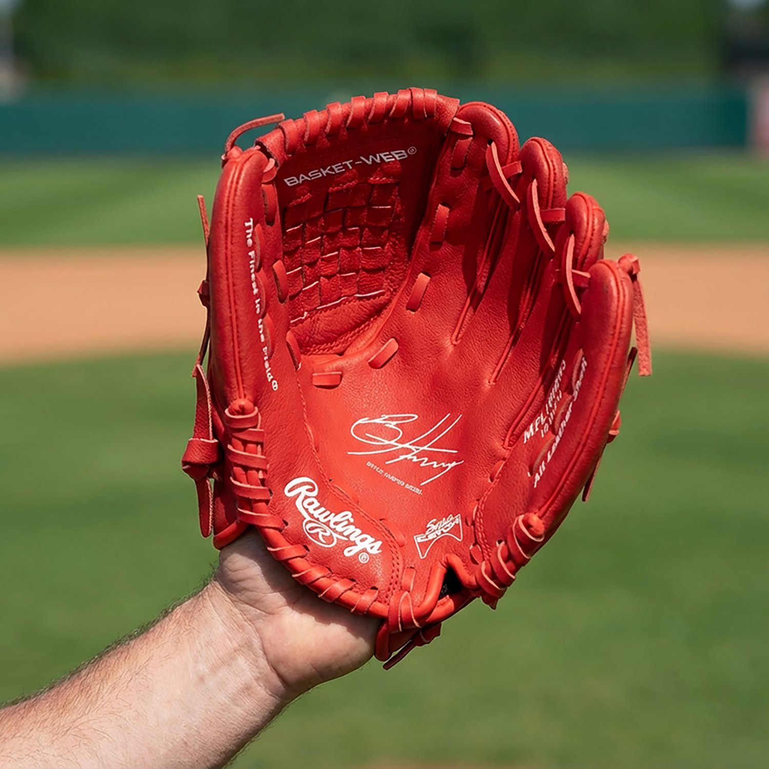 Rawlings 10 in Kids' Mark of a Pro Lite Bryce Harper Fielding Baseball Glove - view number 7