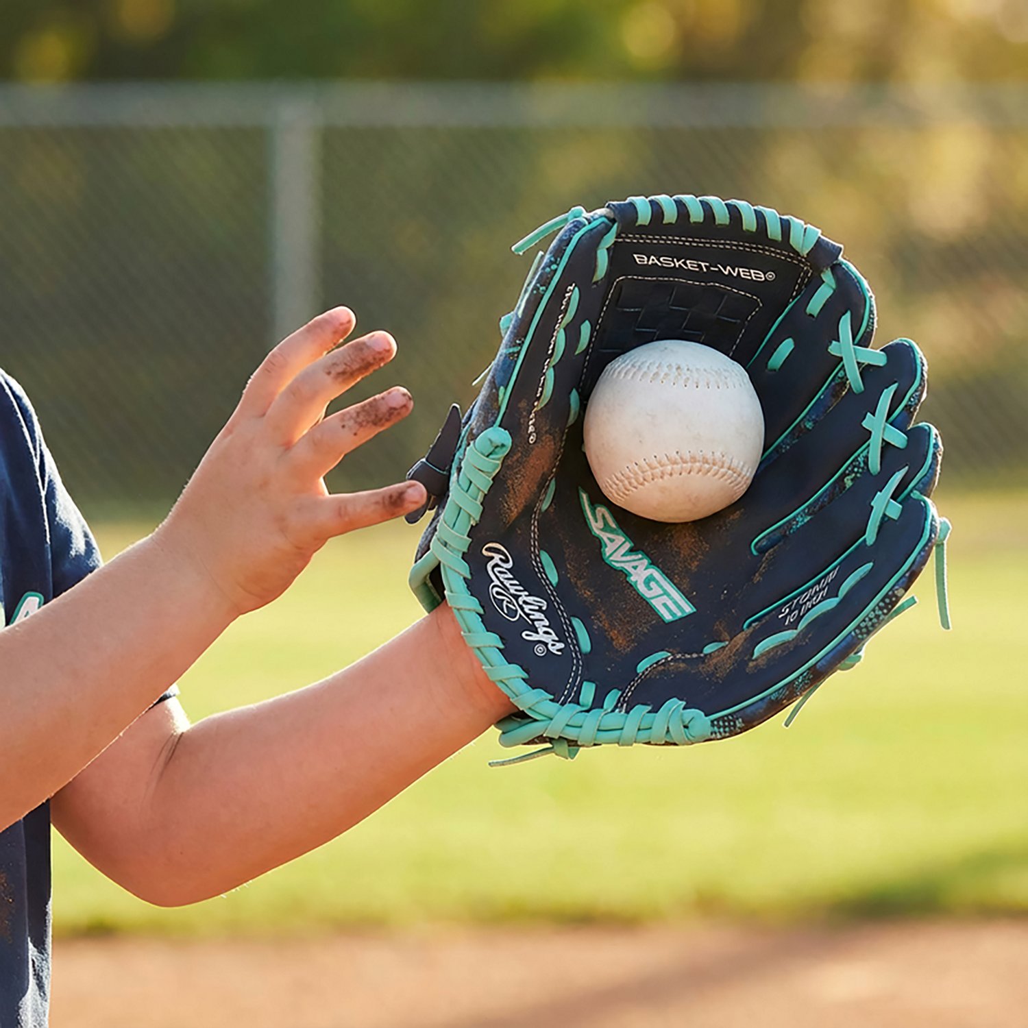 Rawlings 10 in Savage T-Ball Glove - view number 6
