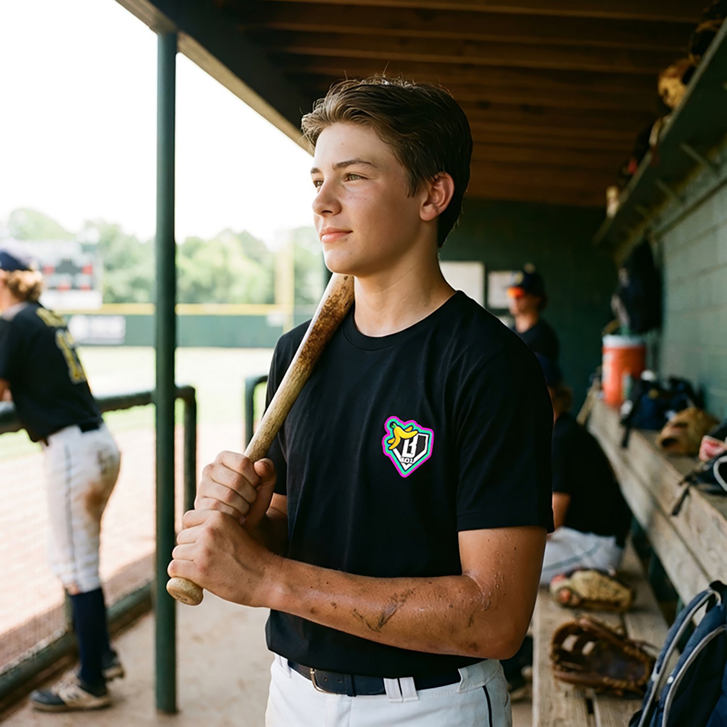 Baseball Lifestyle 101 Youth Banana T-shirt - view number 5