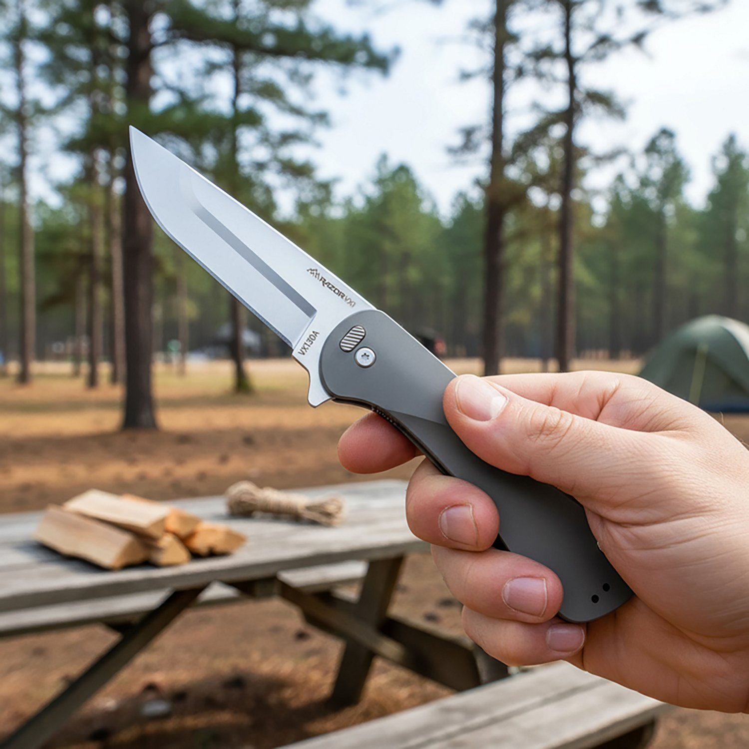 Outdoor Edge VX1 EDC Silver Knife - view number 3