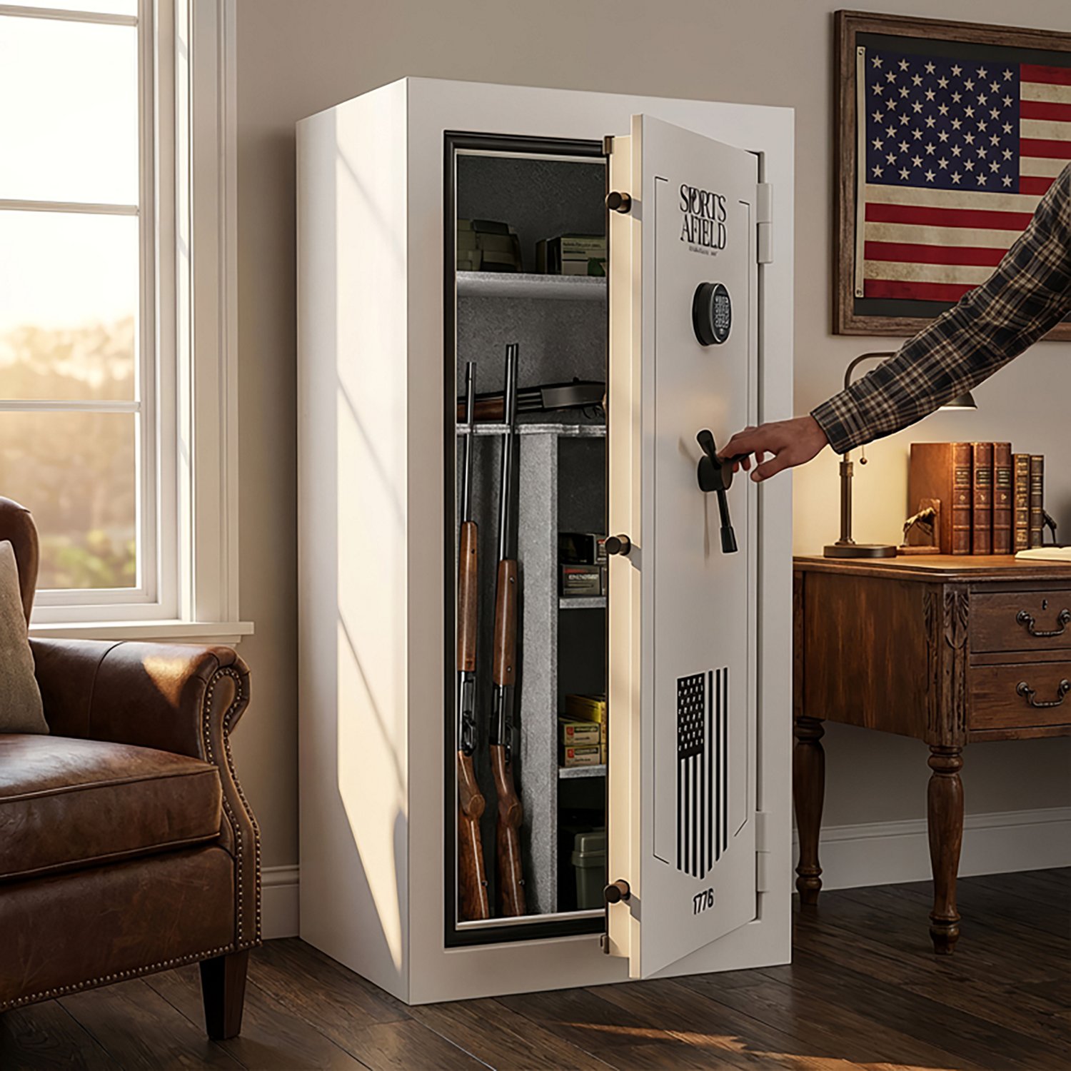 Sports Afield 30 Gun Safe with Flag - view number 7