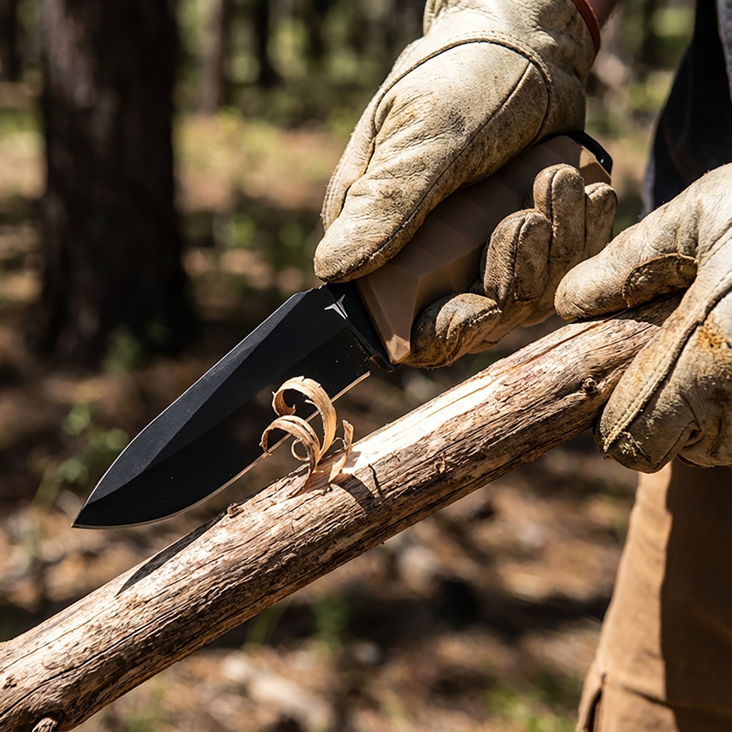 True Outdoorsman 4" Fixed Blade Knife and Sheath - view number 3