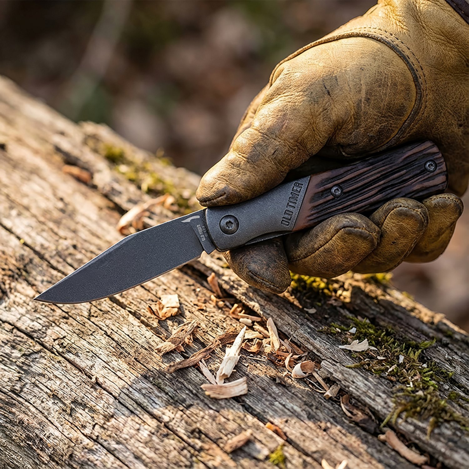 Old Timer Assisted Open Barlow Folder Hunting Knife - view number 5