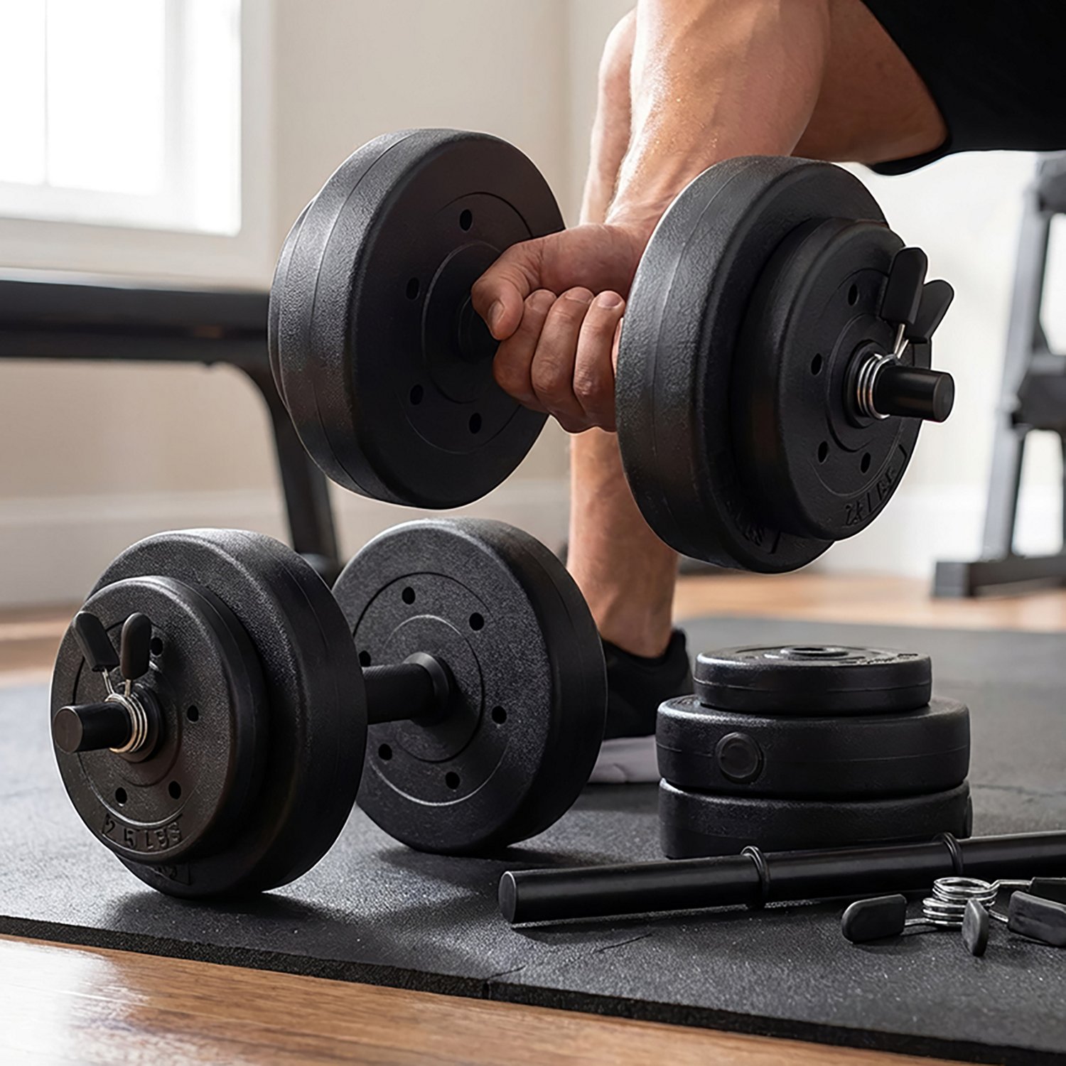 CAP Barbell 40lb Vinyl Dumbbell Set - view number 8