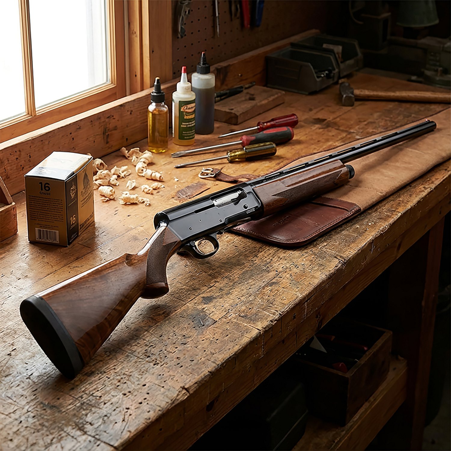 Browning A5 Lightning Sweet Sixteen 16 GA Semiautomatic Shotgun - view number 3