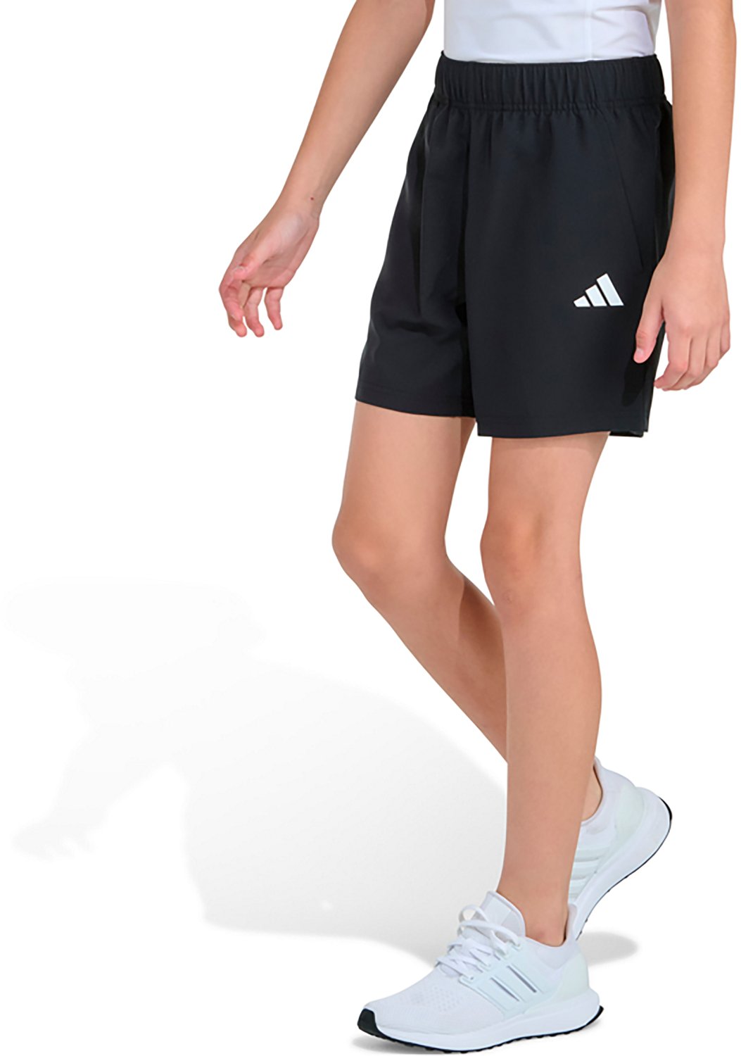 adidas Boys' Woven Essential Logo Shorts 9.5 in - view number 2