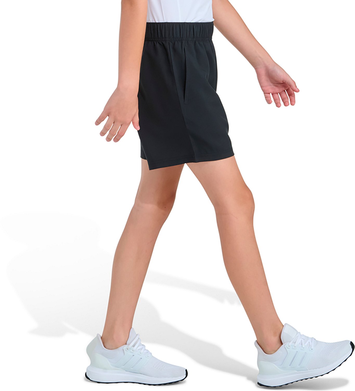 adidas Boys' Woven Essential Logo Shorts 9.5 in - view number 3