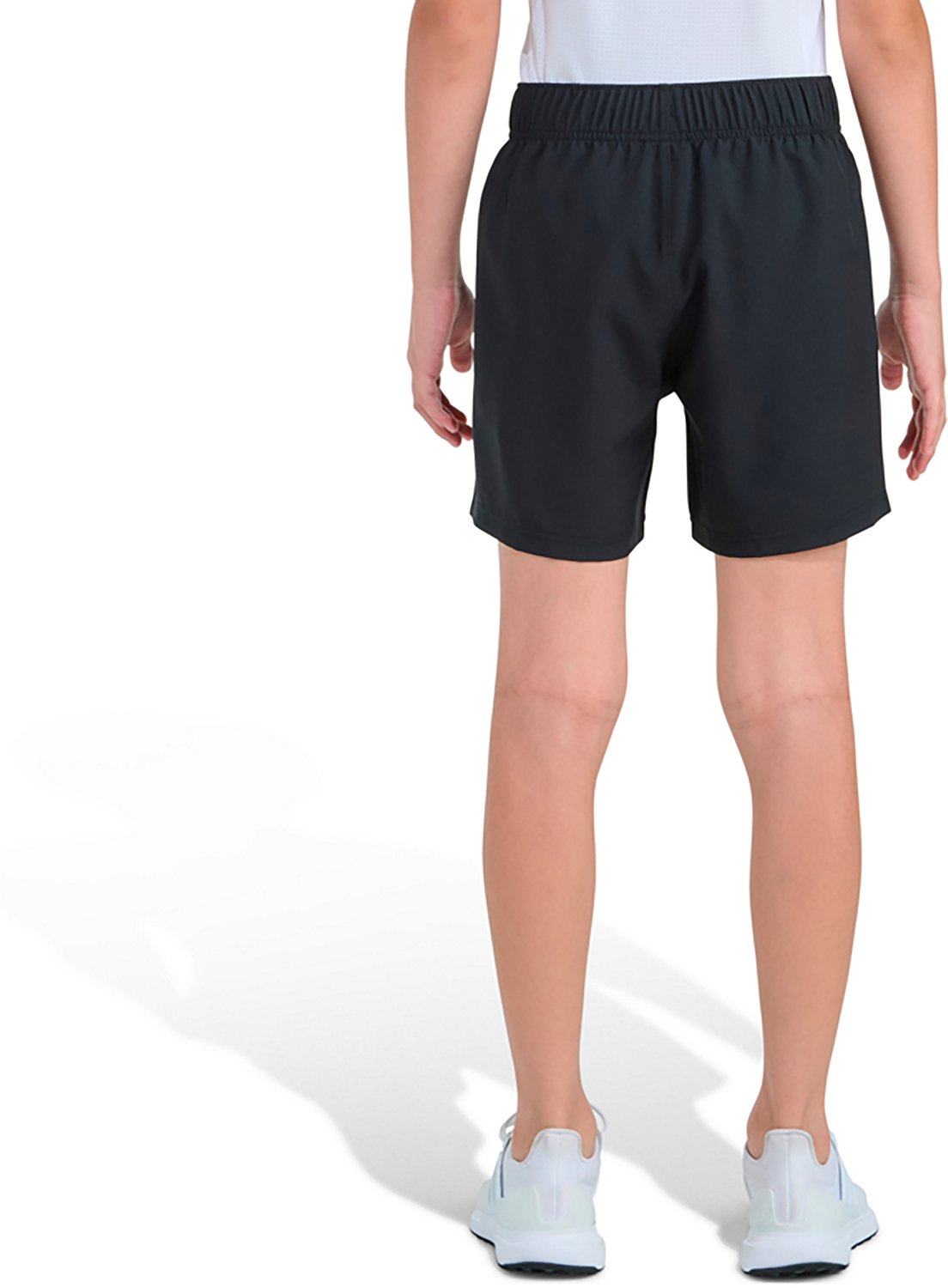 adidas Boys' Woven Essential Logo Shorts 9.5 in - view number 4