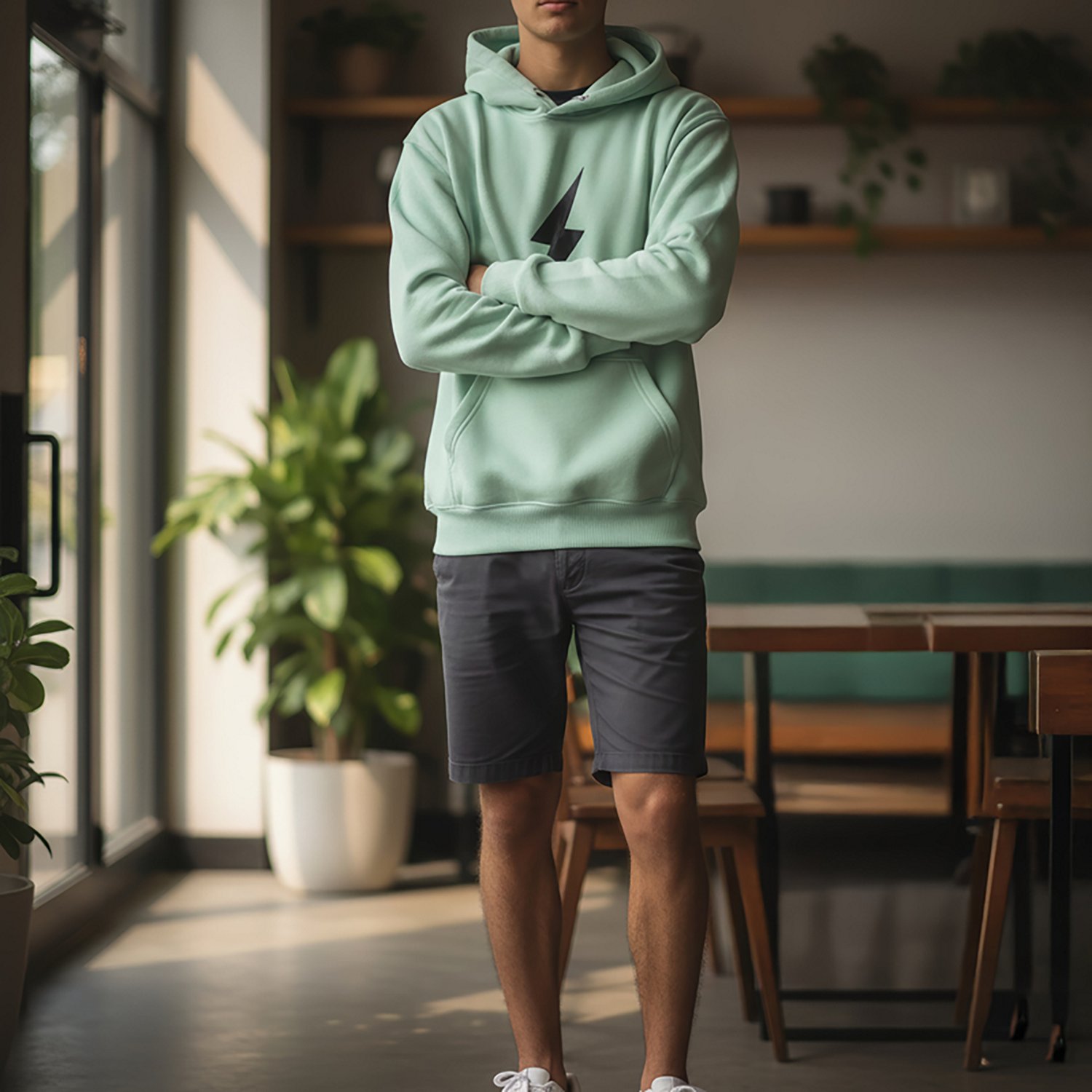 BRUCE BOLT Adults' Bolt Hoodie - view number 3