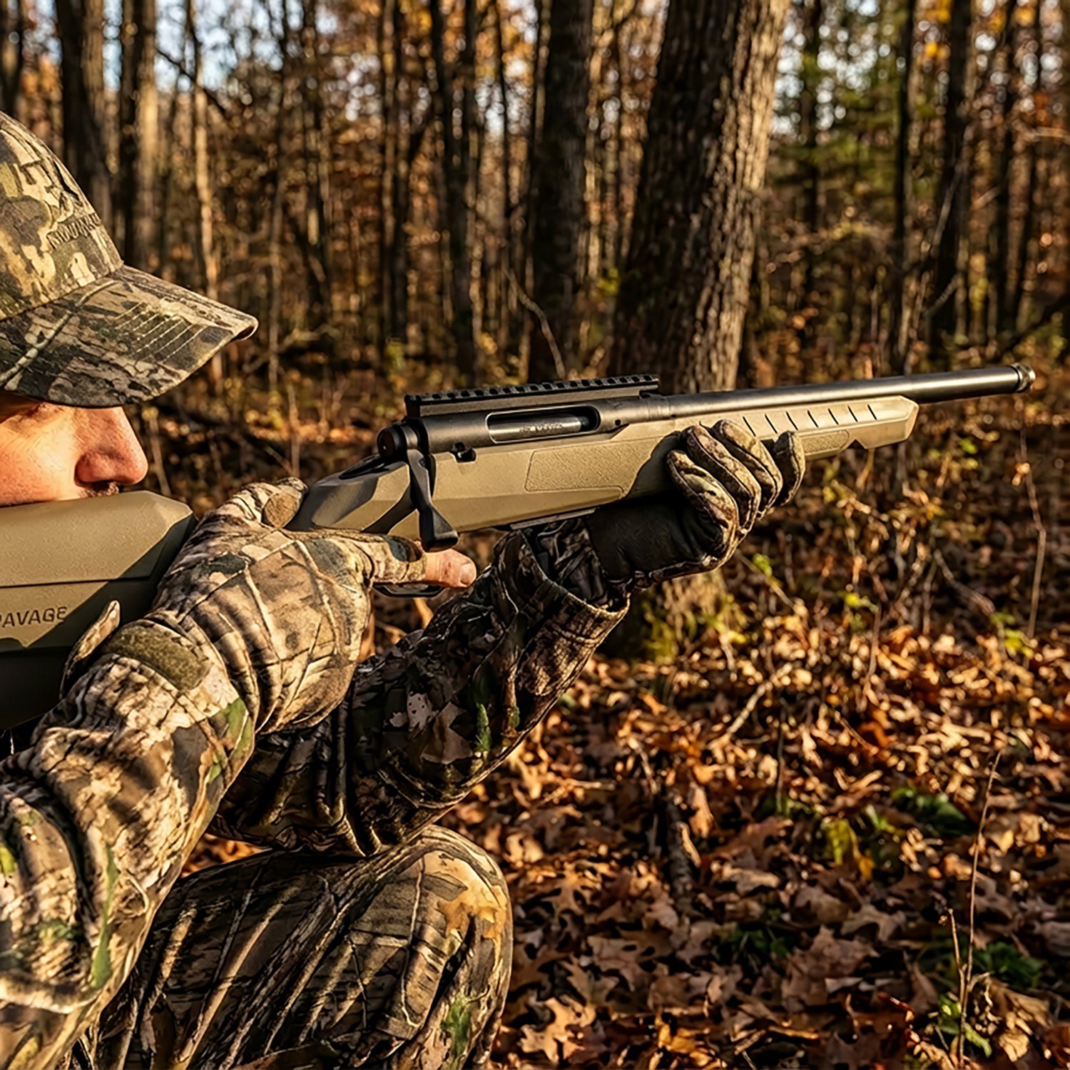 Savage Axis 2 SR FDE .300 BLK Bolt Action Rifle - view number 4