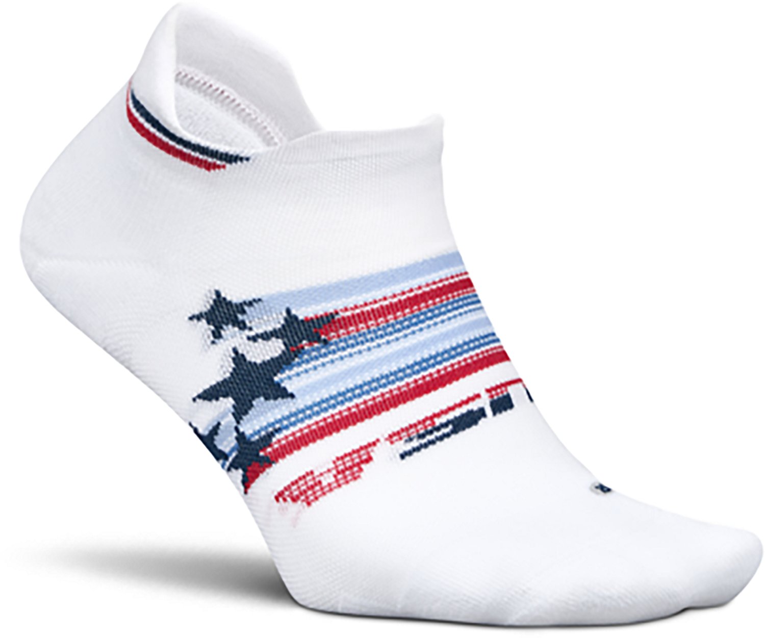 Feetures Women’s Elite Max Cushion No Show Spangled Socks