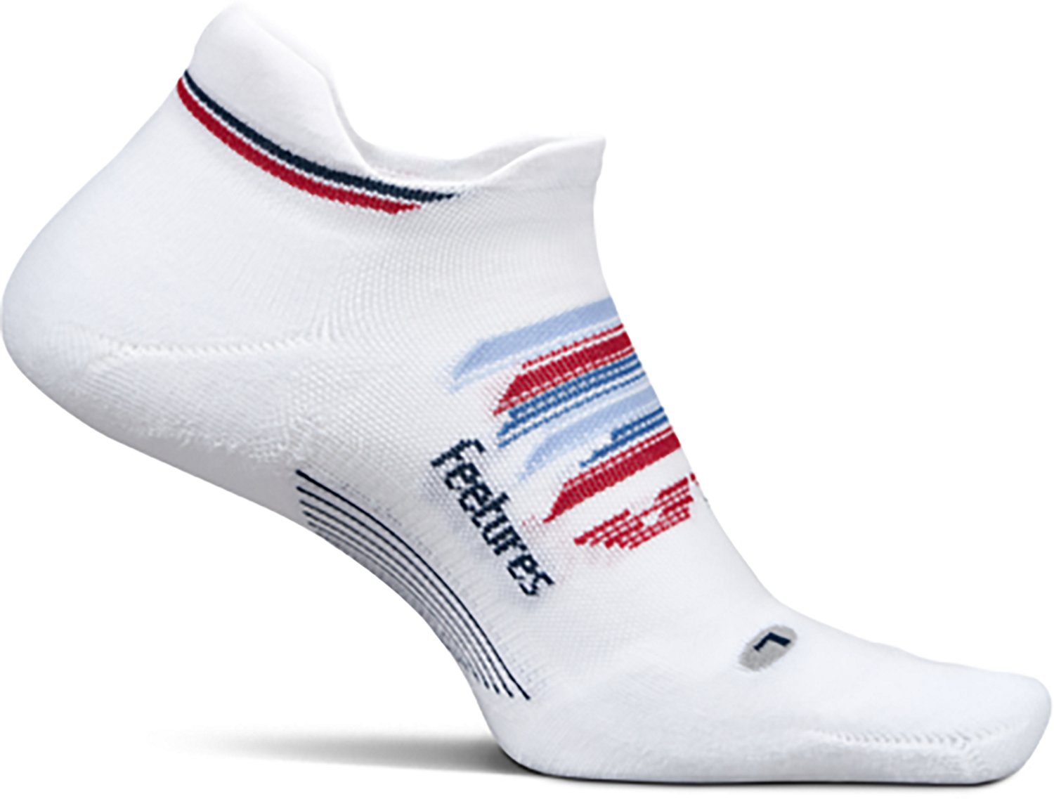 Feetures Women’s Elite Max Cushion No Show Spangled Socks - view number 3