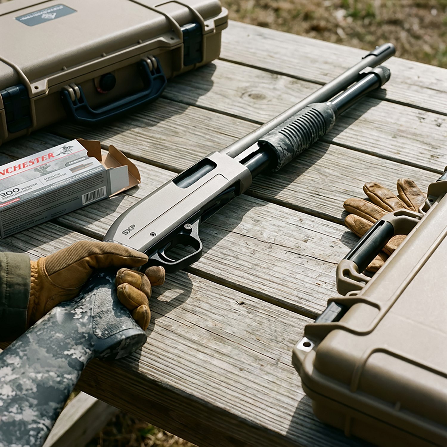 Winchester SXP Hybrid Defender 20 Gauge Pump Action Shotgun - view number 3