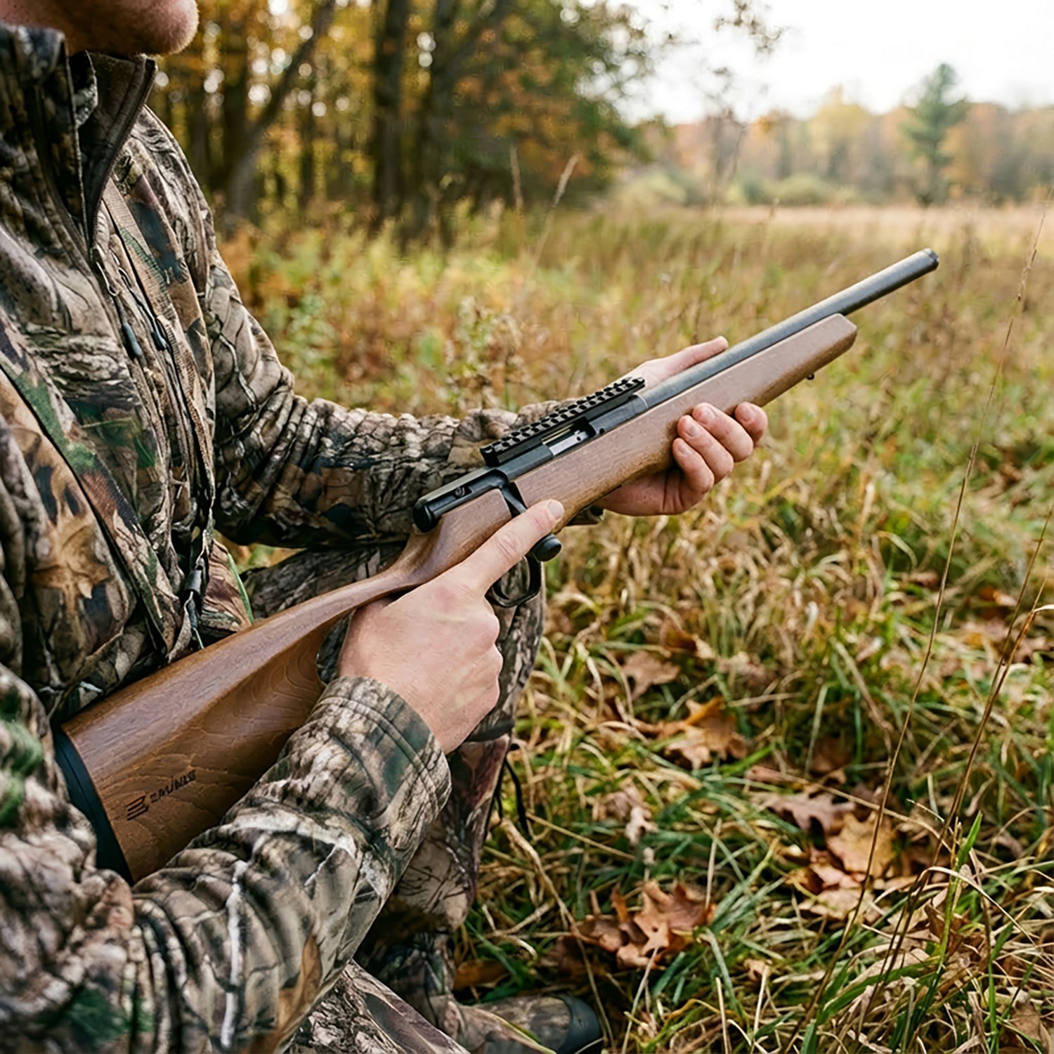 Savage B Series Timber .17 HMR Bolt Action Rifle - view number 3