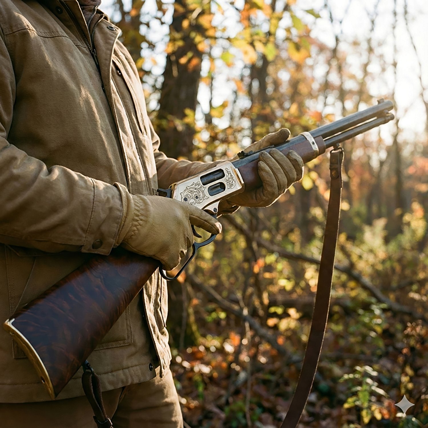 Henry Side Gate Deluxe .357 Magnum/.38 Special Lever Action Rifle - view number 2