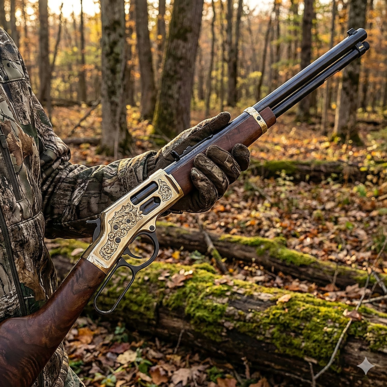Henry Side Gate Deluxe .357 Magnum/.38 Special Lever Action Rifle - view number 3