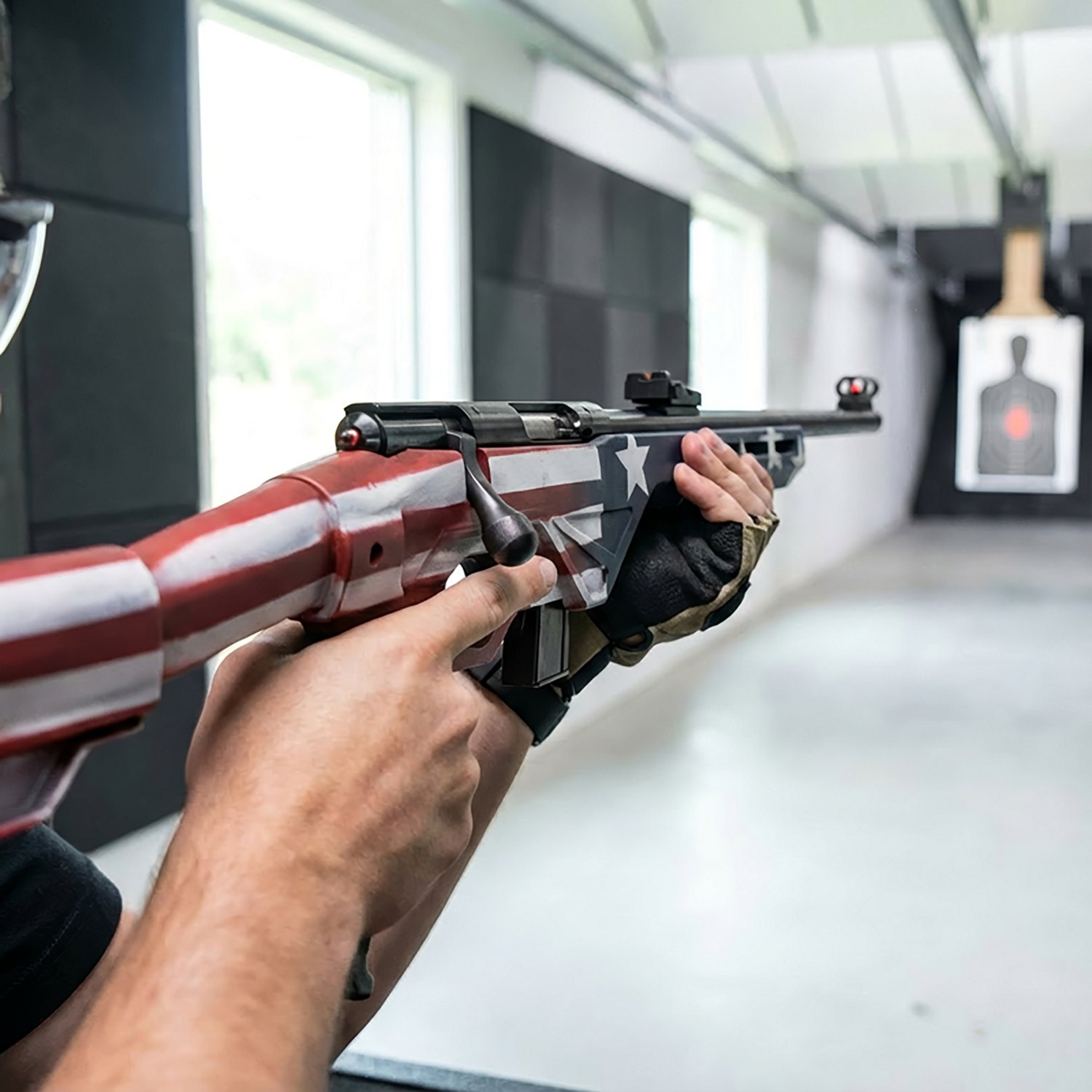 Citadel Firearms Trakr .22 LR Bolt Action 18" American Flag Rifle - view number 2