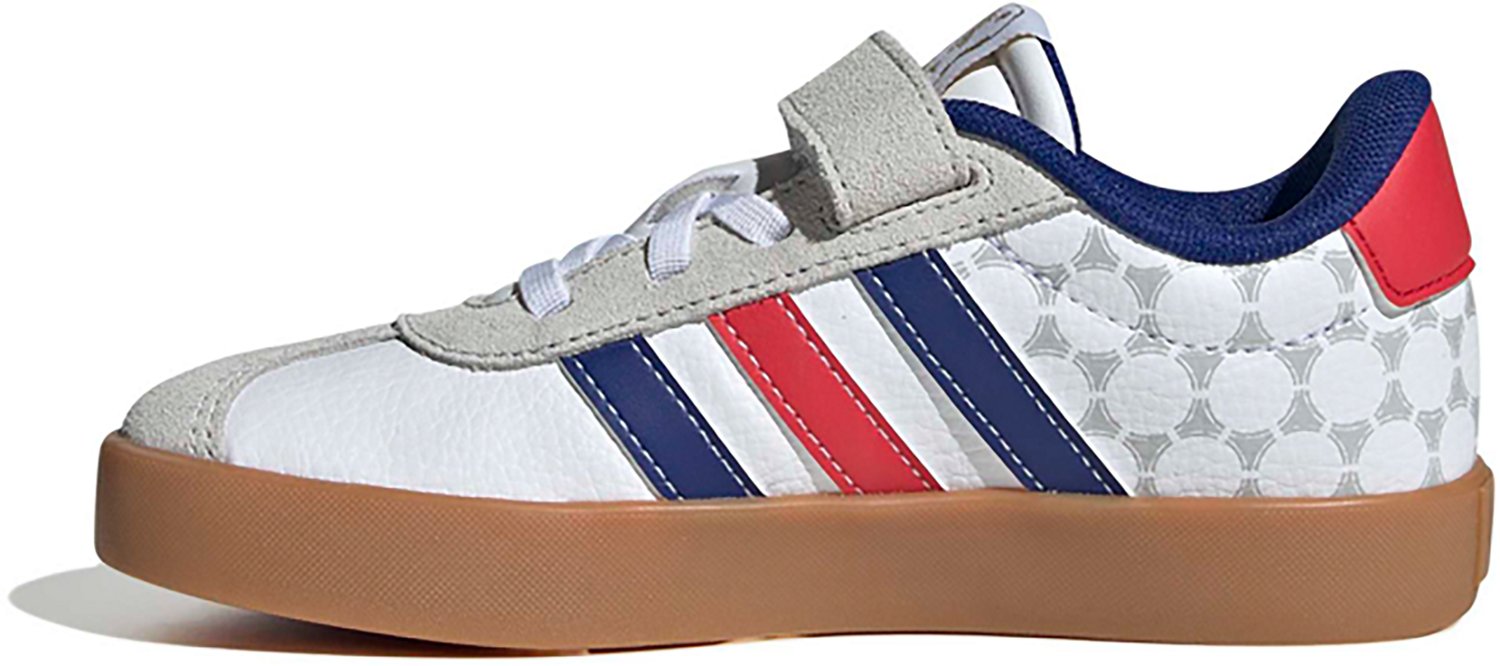 adidas Kids' VL Court 3.0 World Cup Shoes - view number 2