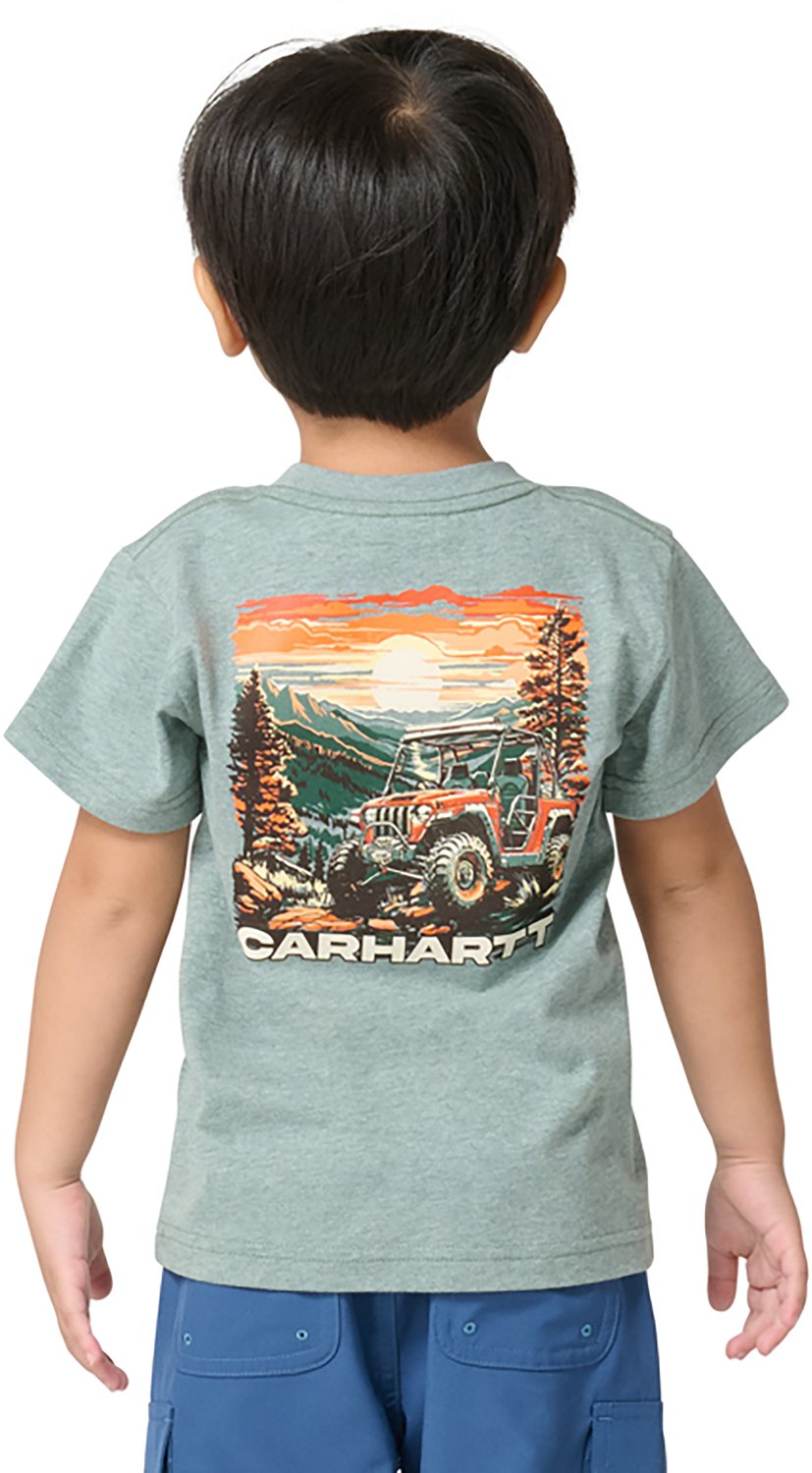 Carhartt Boys' Heather Vehicle Graphic T-shirt - view number 2
