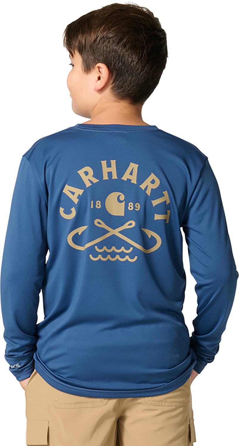 Carhartt Boys' Hook Sun Defender Long Sleeve Graphic T-shirt - view number 2