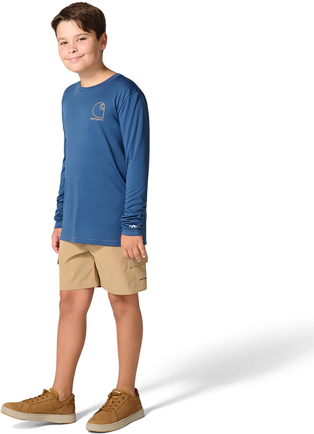 Carhartt Boys' Hook Sun Defender Long Sleeve Graphic T-shirt - view number 3