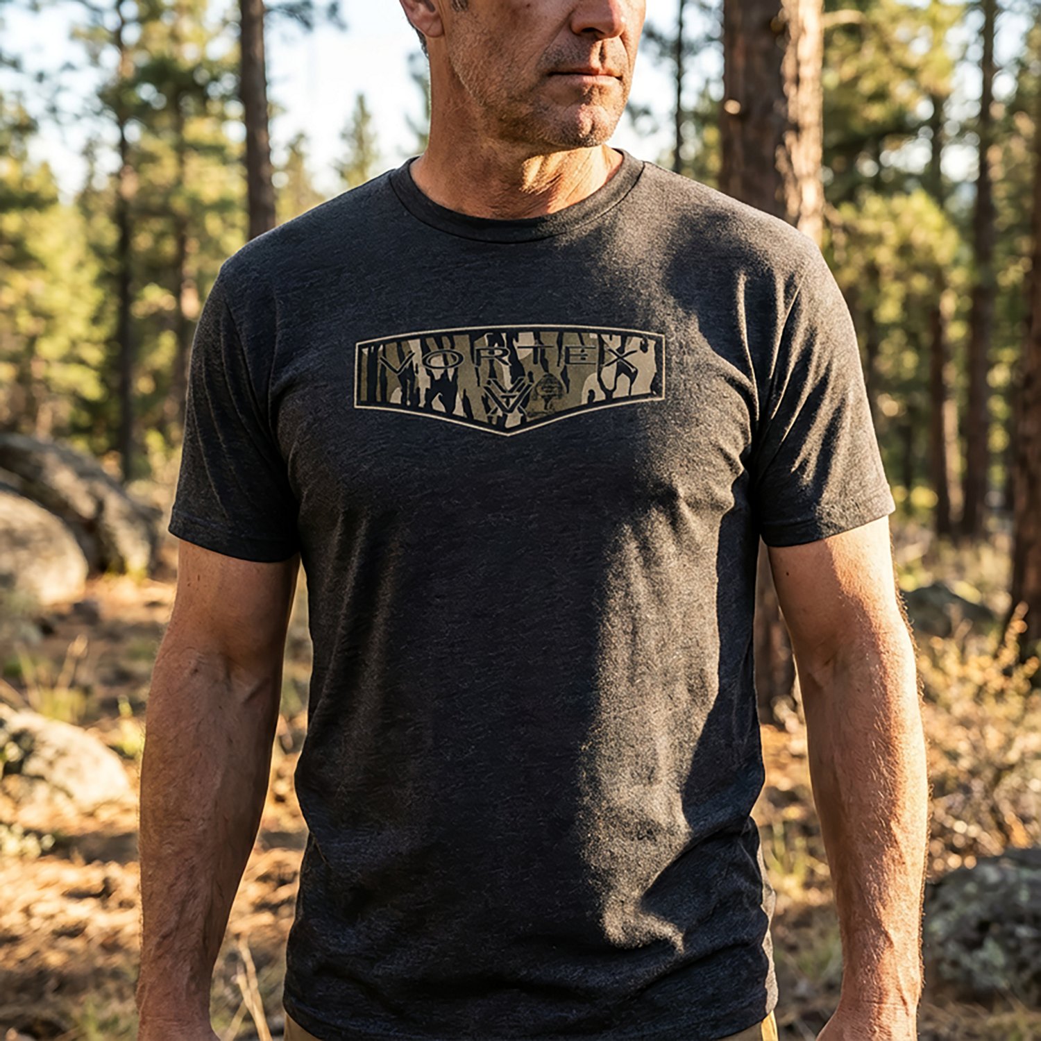 Vortex Men's Shield Logo Graphic T-shirt - view number 3
