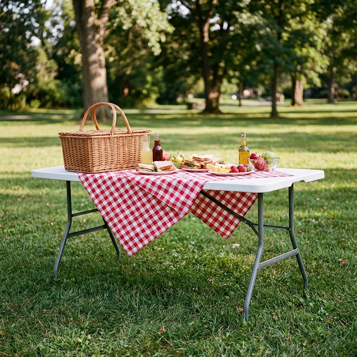 Academy Sports + Outdoors 6 ft Resin Folding Table - view number 3