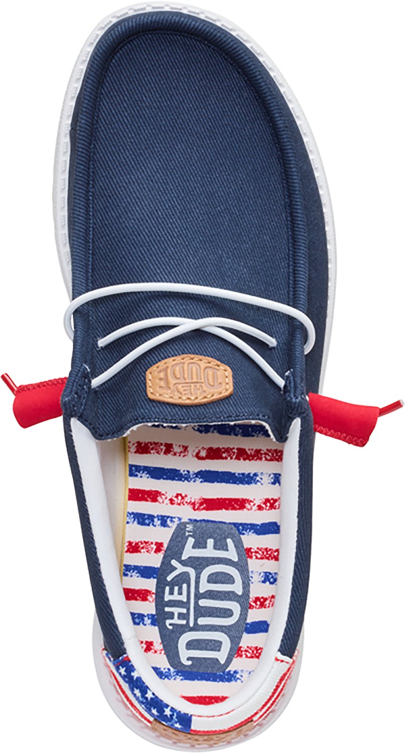 HEYDUDE Adults' Wally Americana II Shoes - view number 5