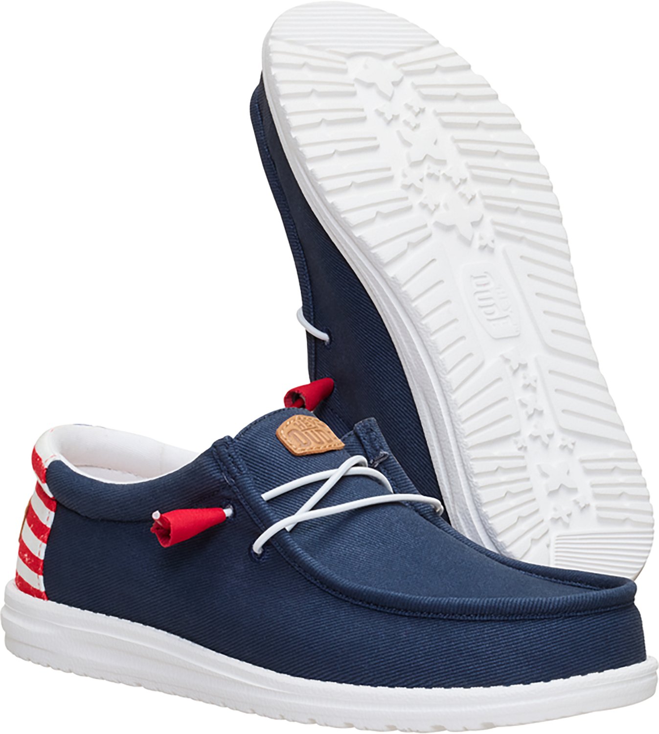 HEYDUDE Adults' Wally Americana II Shoes - view number 6