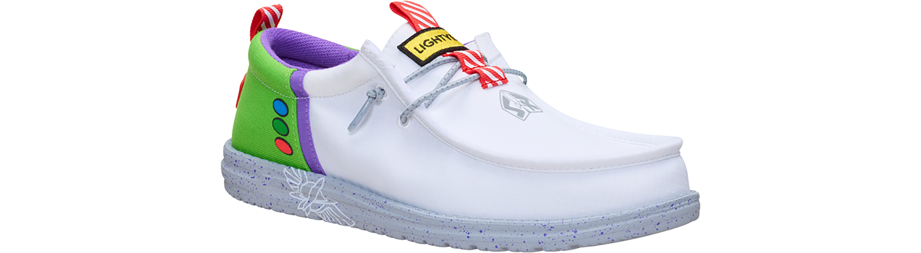 HEYDUDE Men's Wally Toy Story Buzz Lightyear Shoes