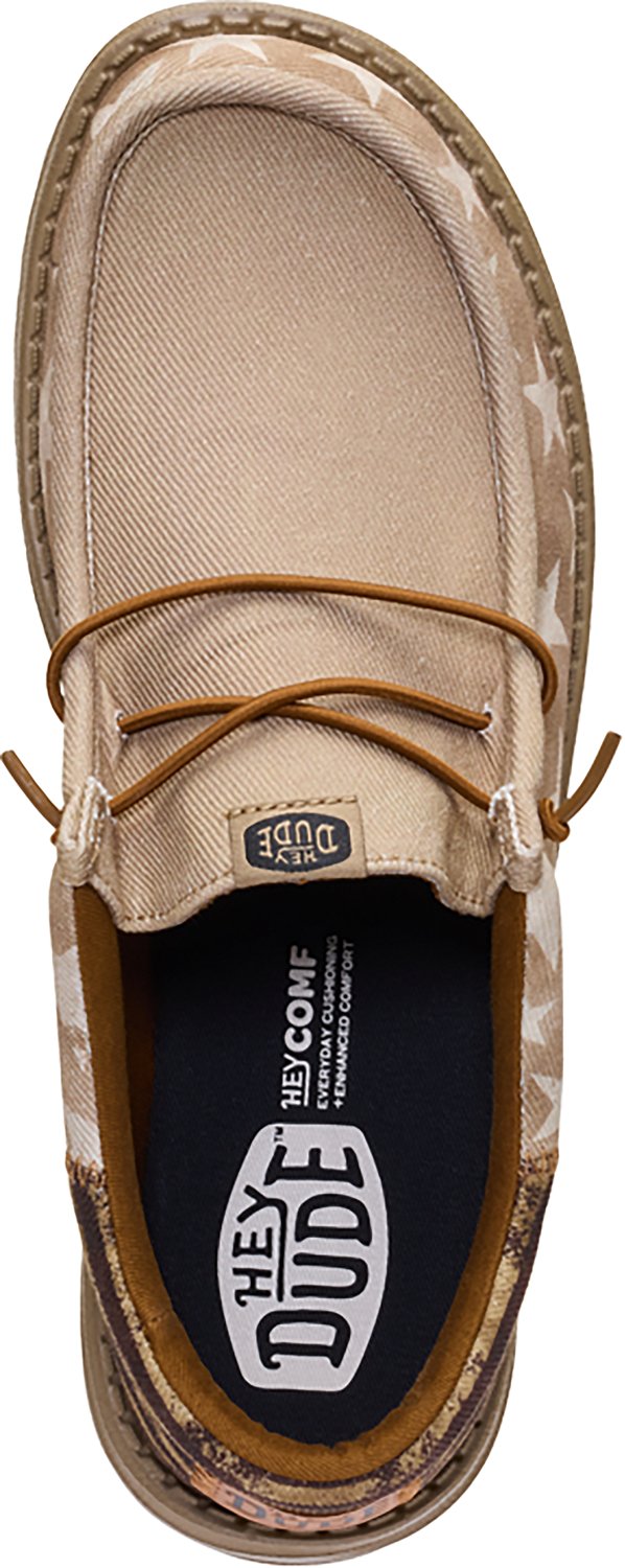 HEYDUDE Men's Wally Americana Funk Patriot Shoes - view number 5