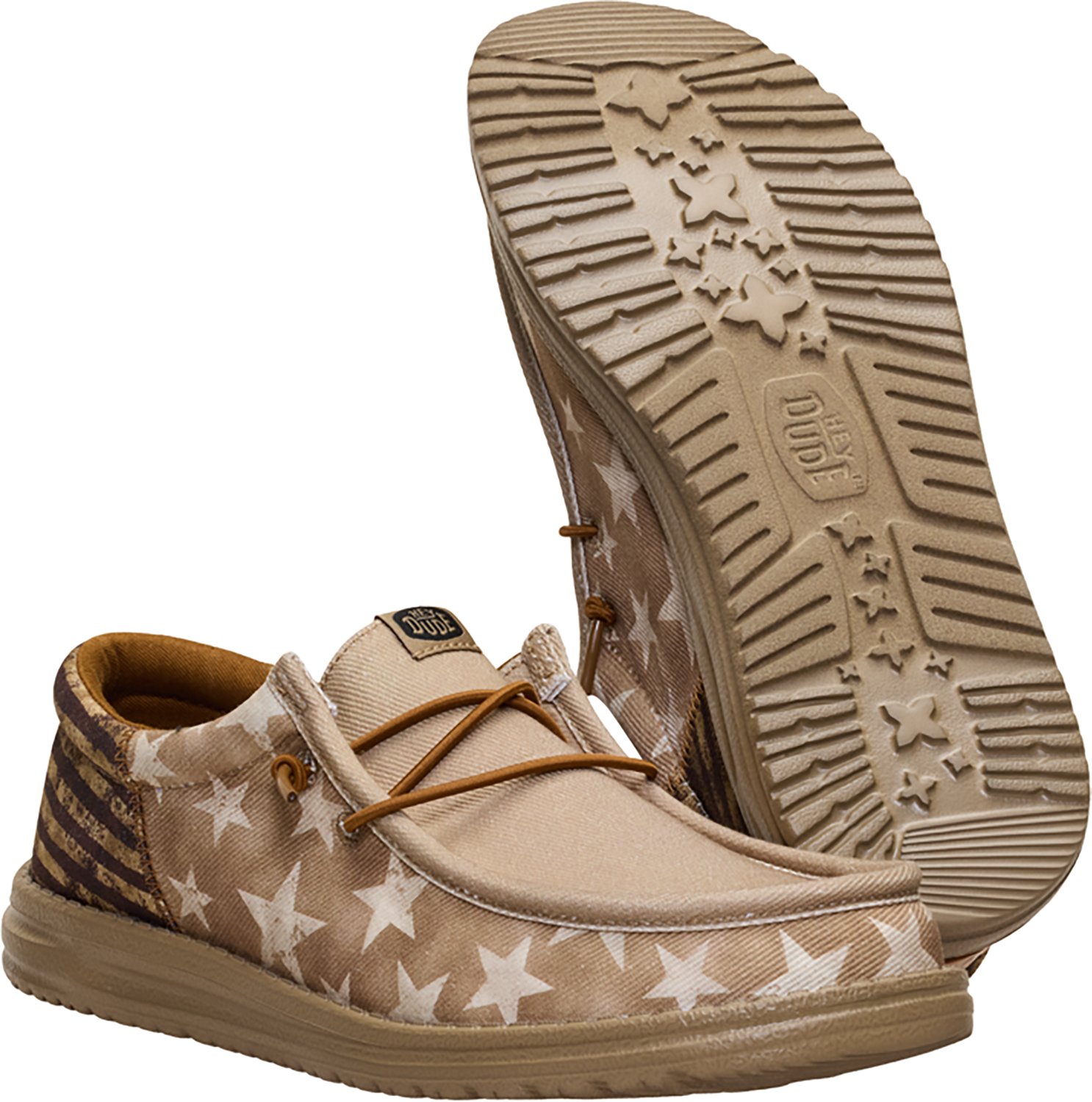 HEYDUDE Men's Wally Americana Funk Patriot Shoes - view number 6