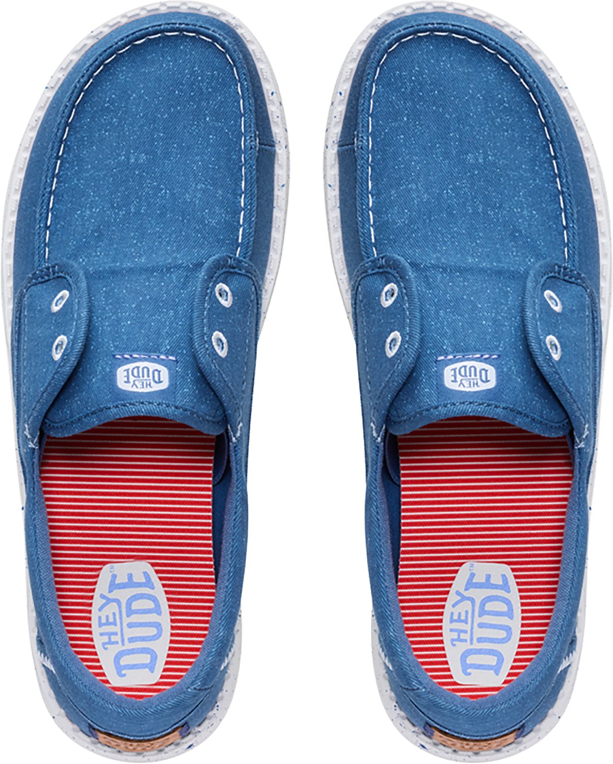 HEYDUDE Women's Wendy Cru Stretch Canvas Shoes - view number 5