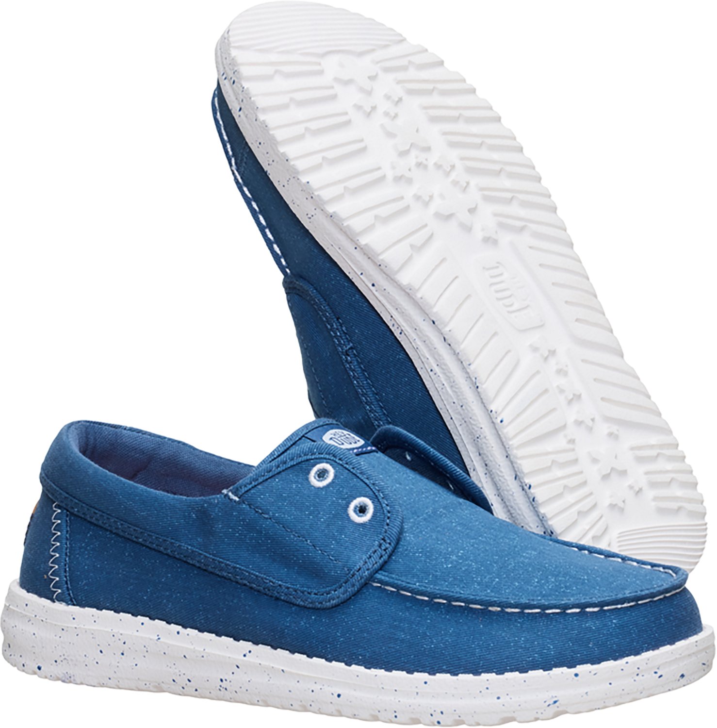 HEYDUDE Women's Wendy Cru Stretch Canvas Shoes - view number 6