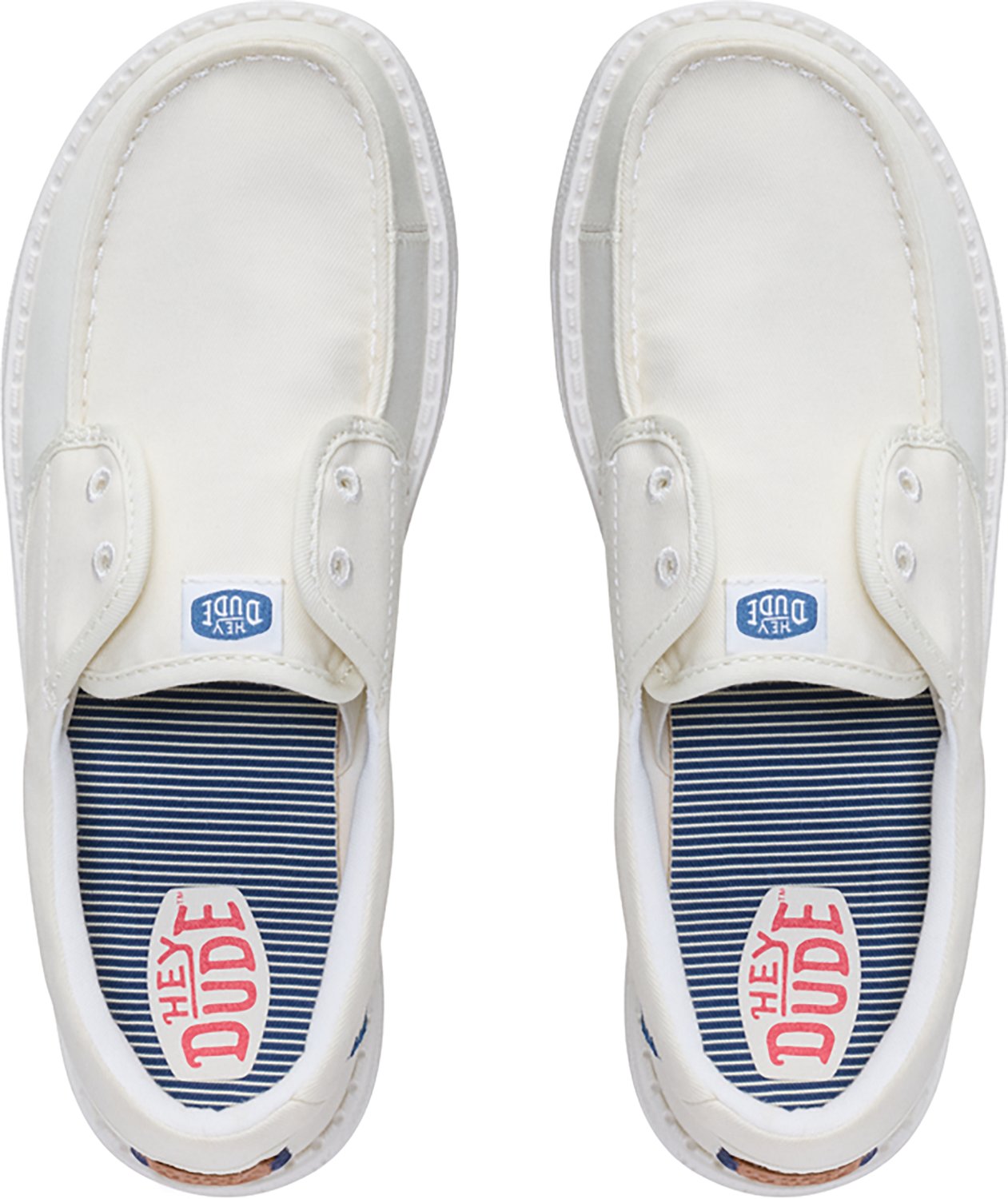 HEYDUDE Women's Wendy Cru Stretch Canvas Shoes - view number 5