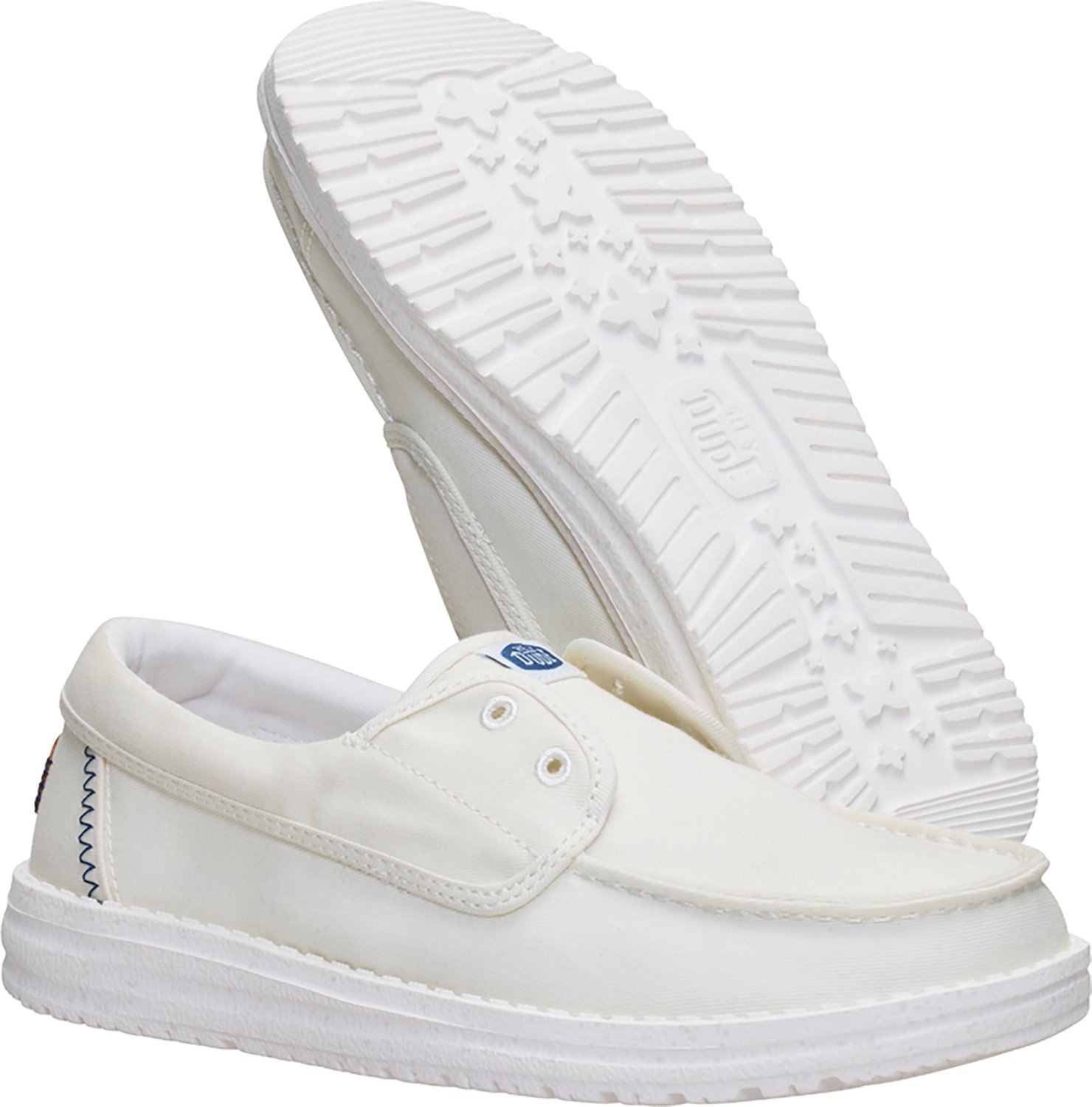 HEYDUDE Women's Wendy Cru Stretch Canvas Shoes - view number 6